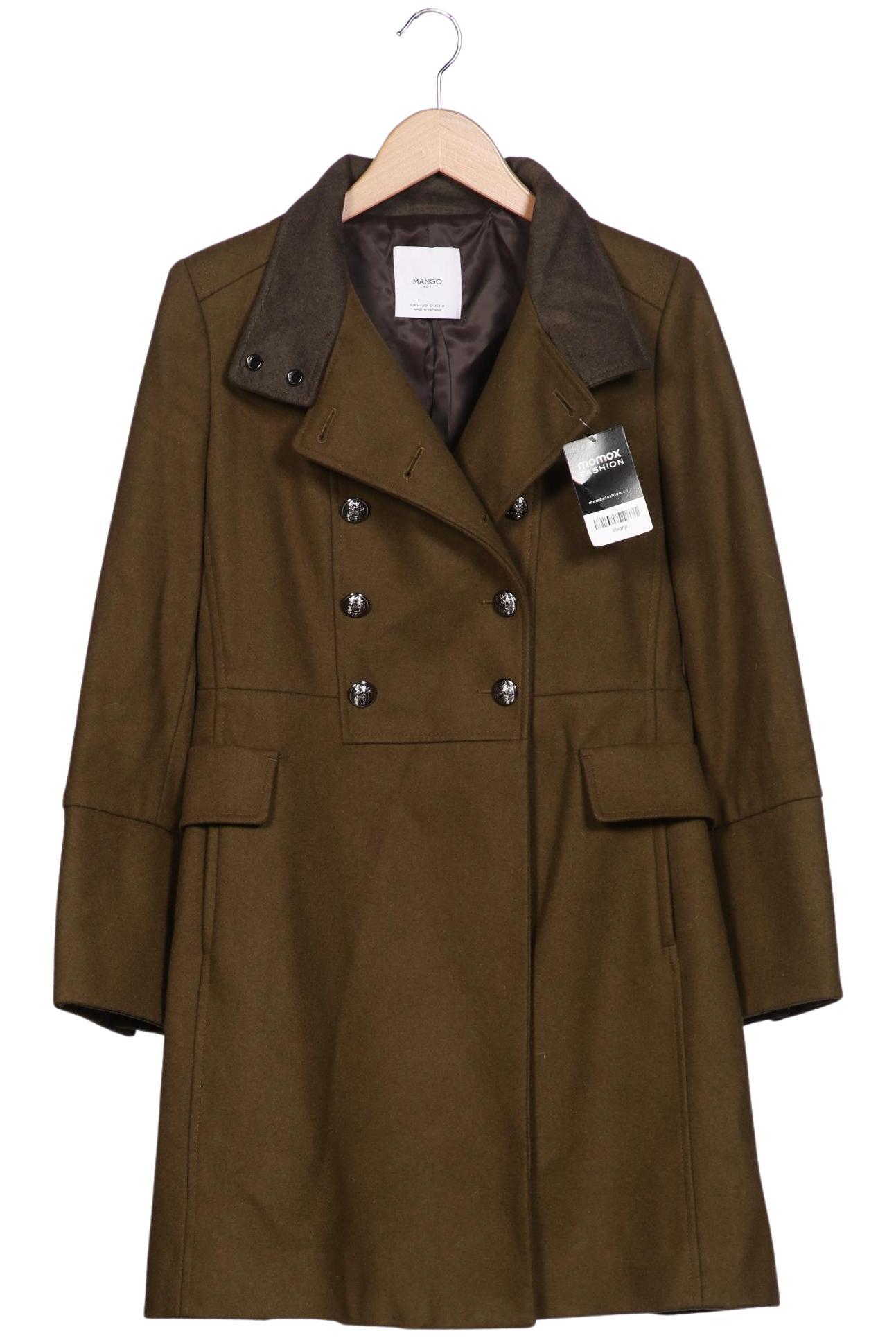 

Mango Damen Mantel, grün, Gr. 38