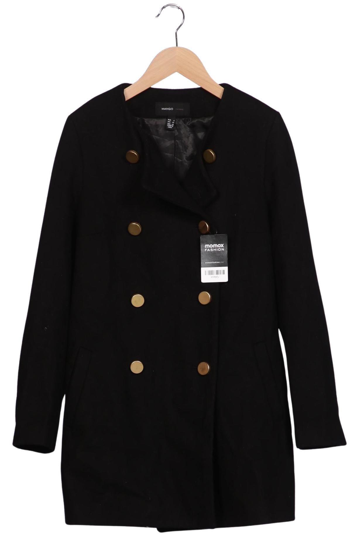 

Mango Damen Mantel, schwarz, Gr. 36