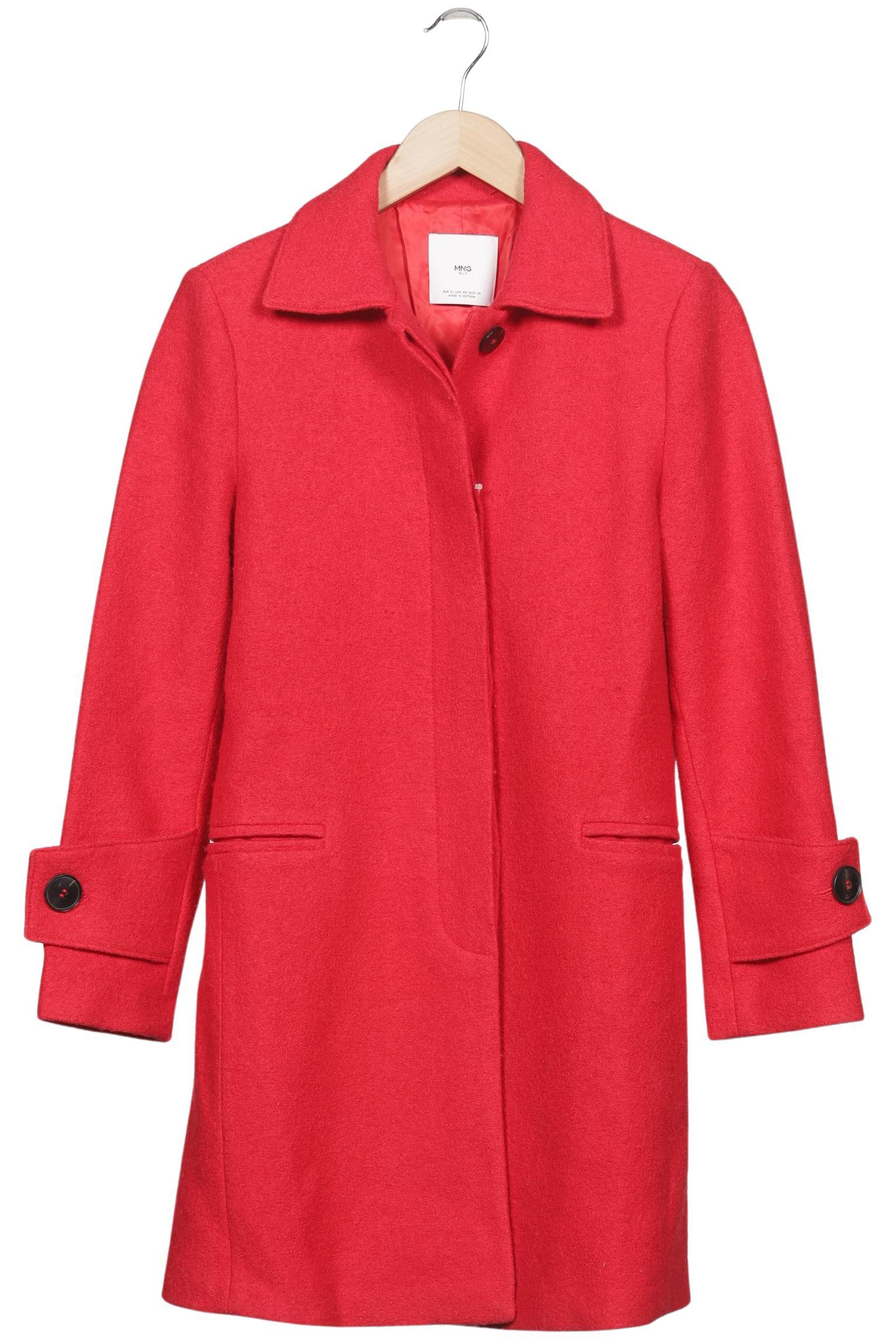 

Mango Damen Mantel, rot, Gr. 36