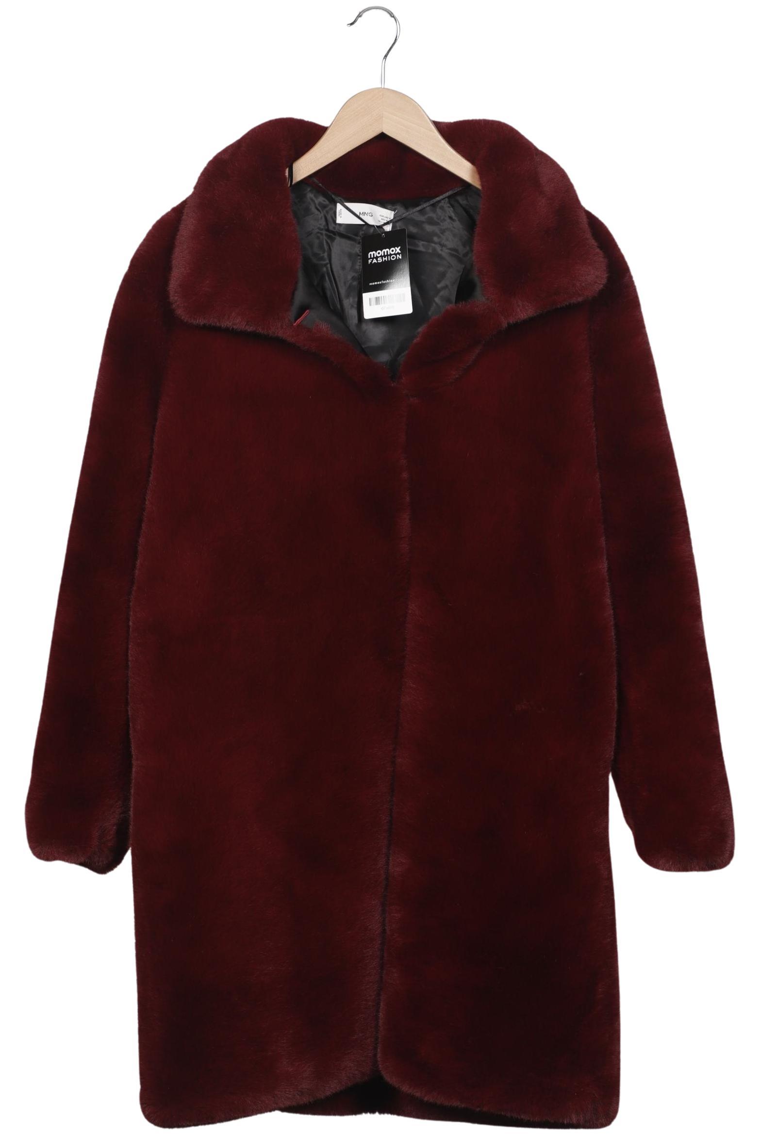 

Mango Damen Mantel, bordeaux, Gr. 38