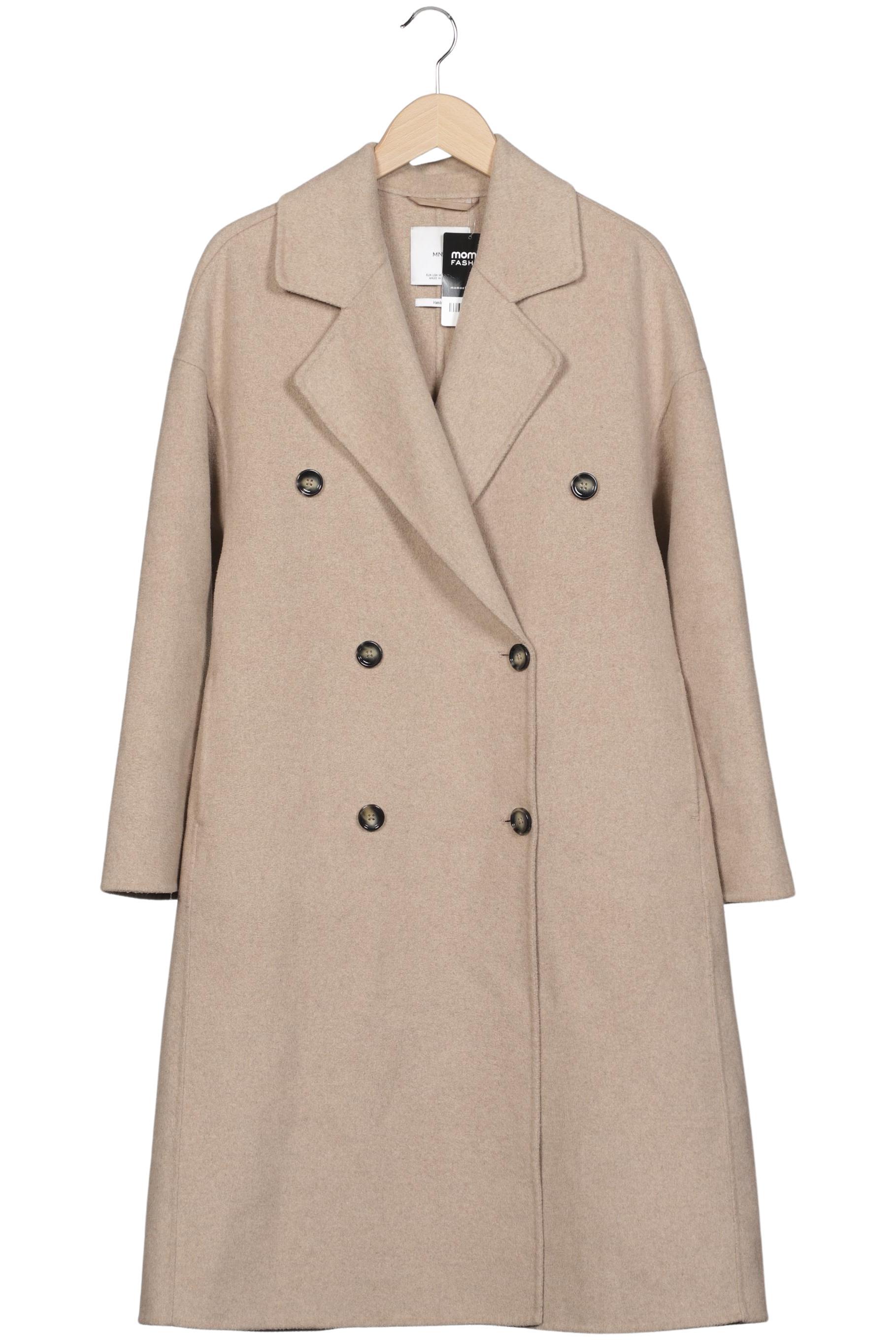 

Mango Damen Mantel, beige, Gr. 38