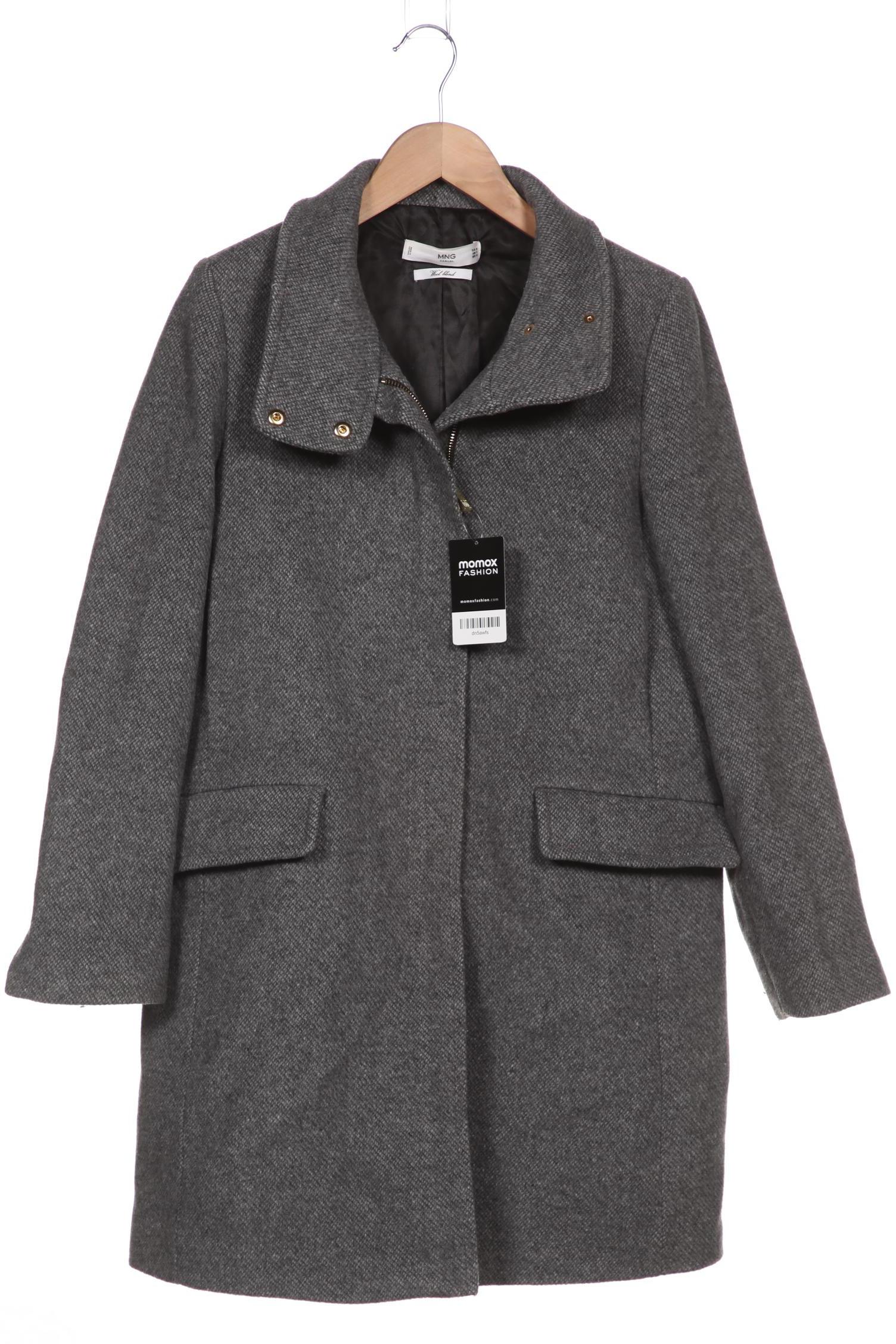 

Mango Damen Mantel, grau, Gr. 38