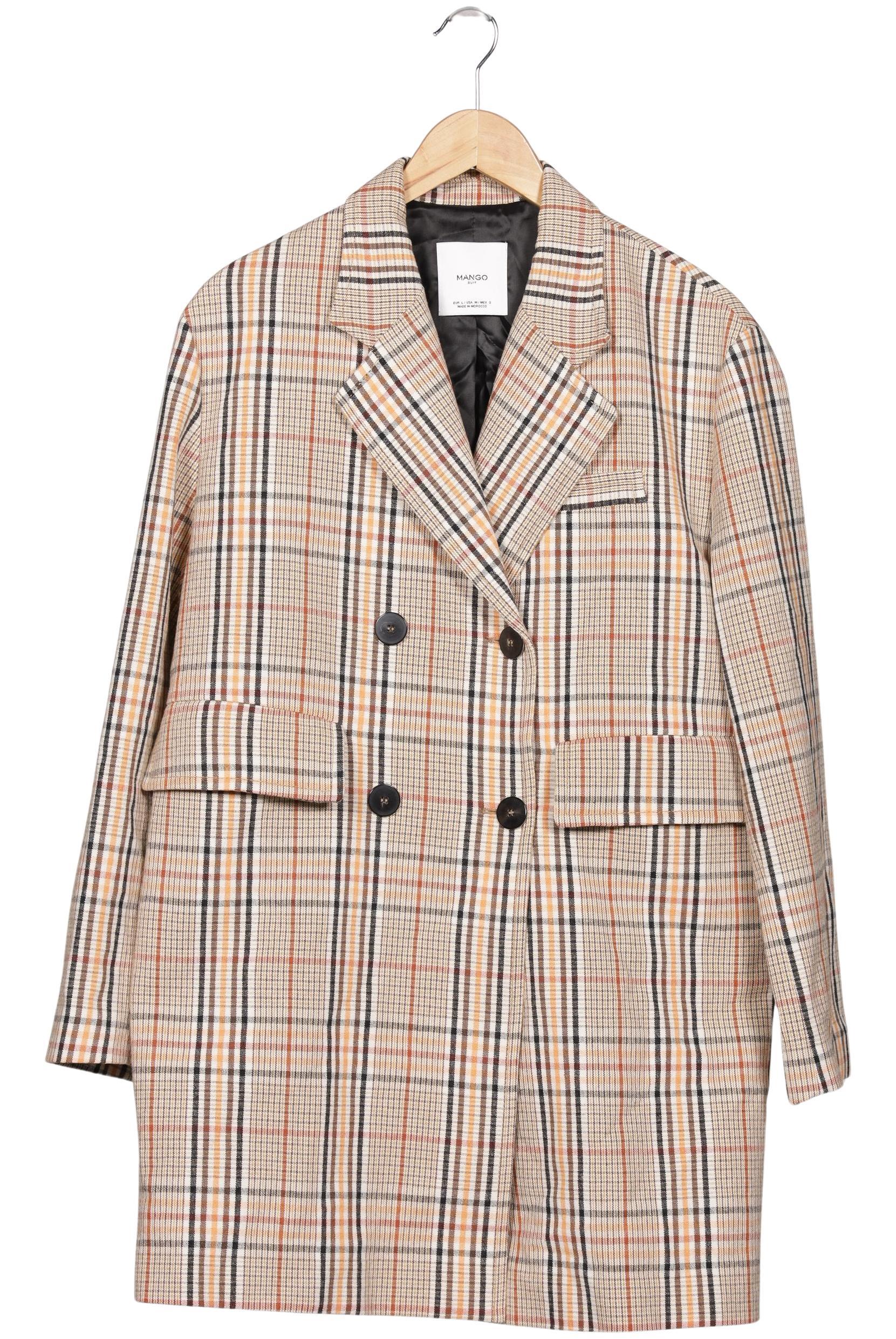 

Mango Damen Mantel, beige, Gr. 42