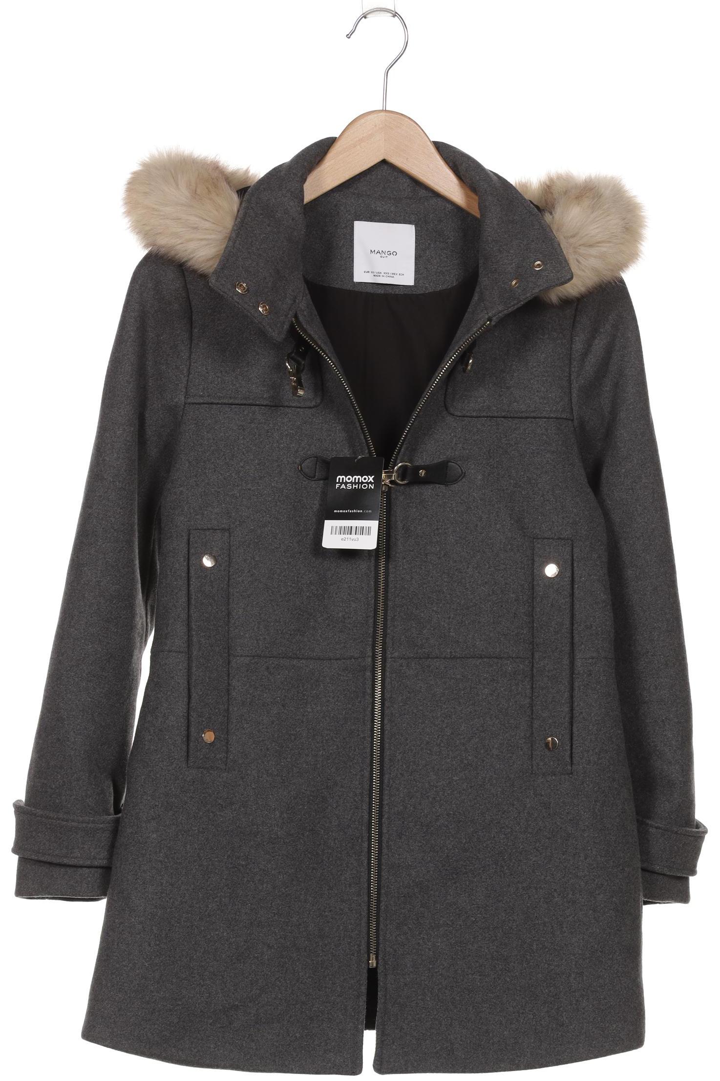 

Mango Damen Mantel, grau, Gr. 34