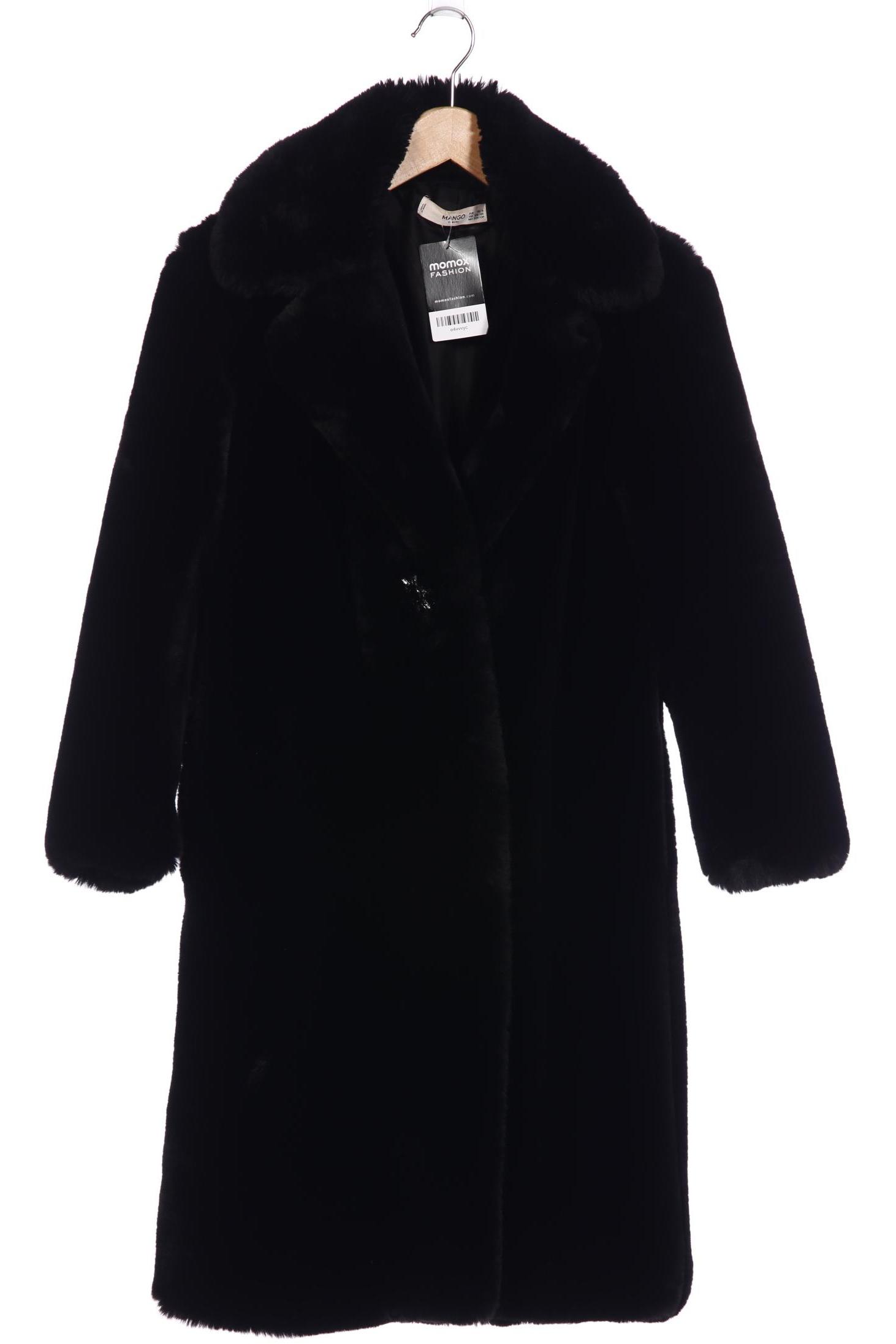 

MANGO Damen Mantel, schwarz