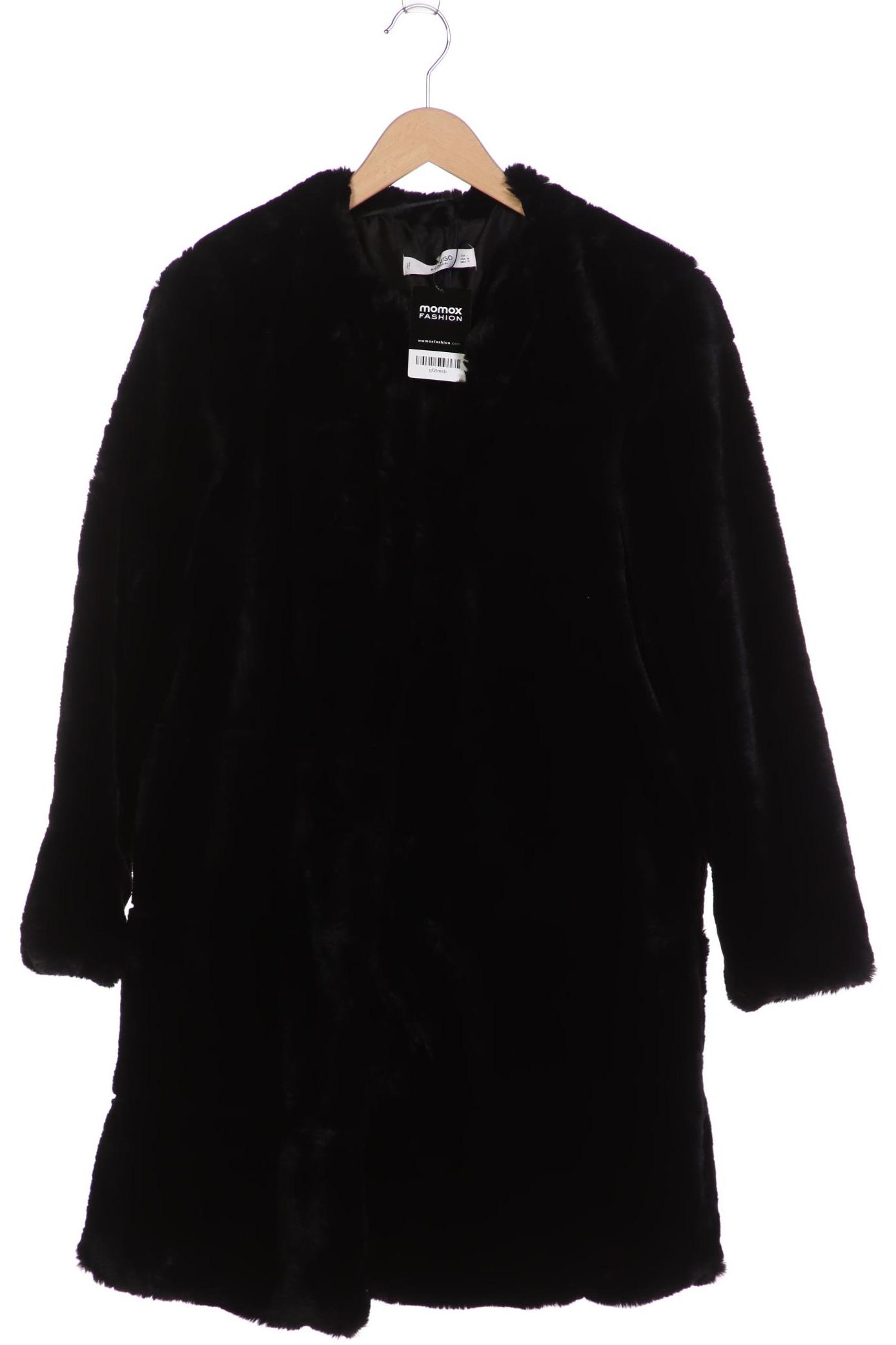 

MANGO Damen Mantel, schwarz