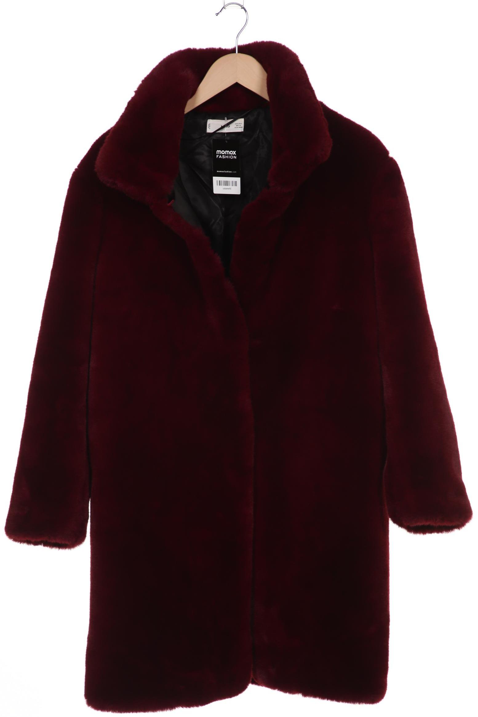 

MANGO Damen Mantel, bordeaux