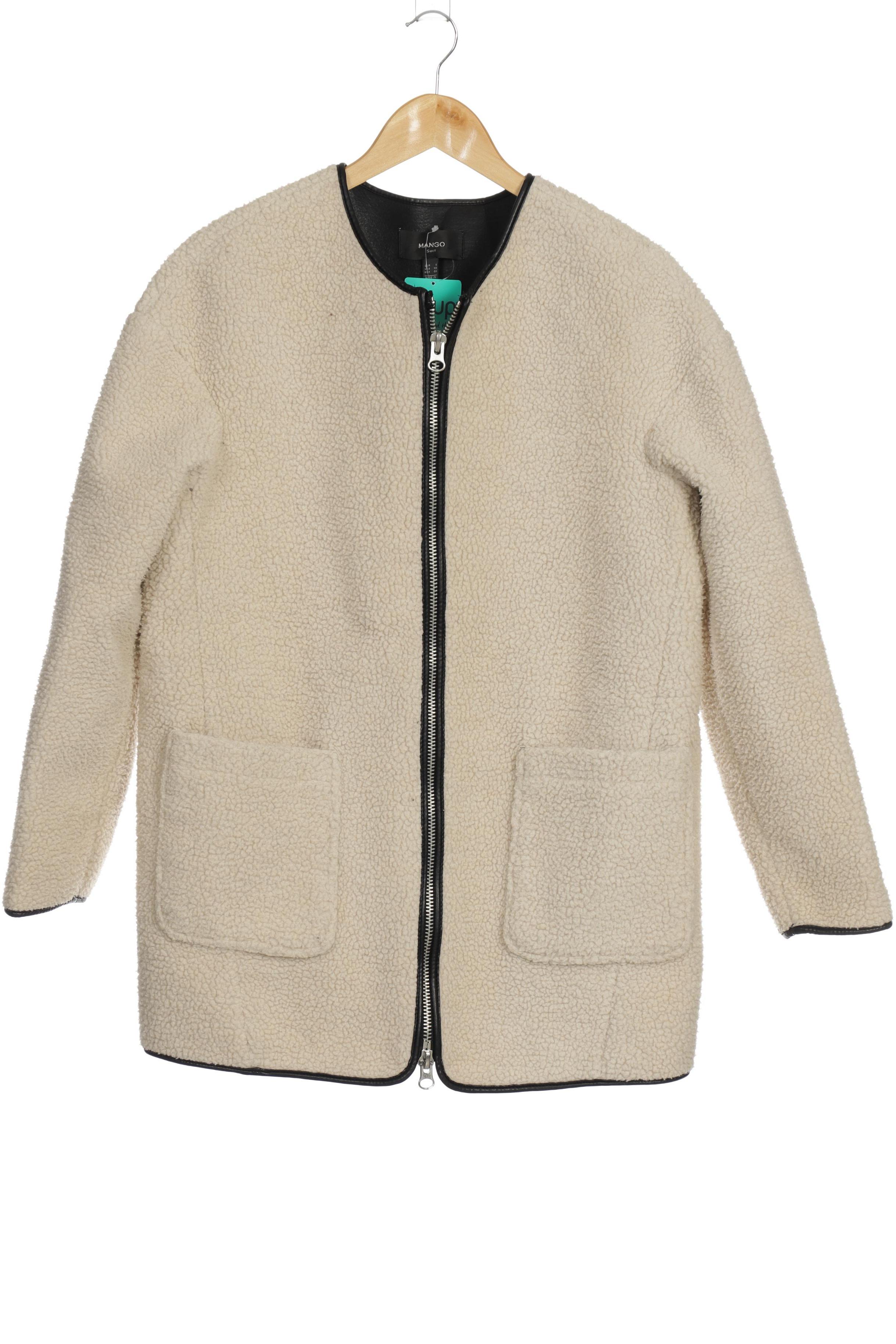

Mango Damen Mantel, beige, Gr. 36