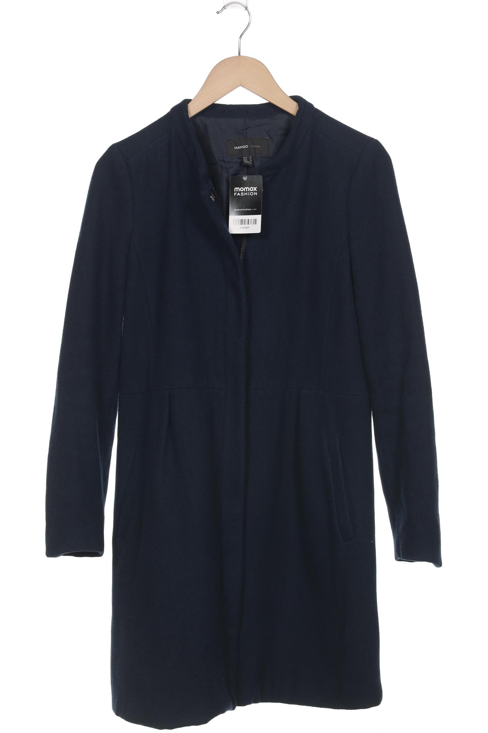 

Mango Damen Mantel, marineblau, Gr. 38