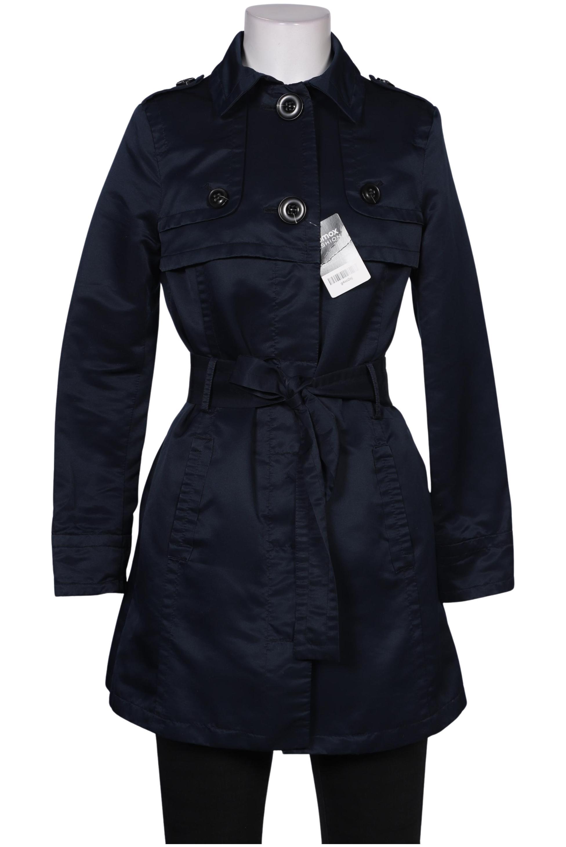 

Mango Damen Mantel, marineblau, Gr. 36