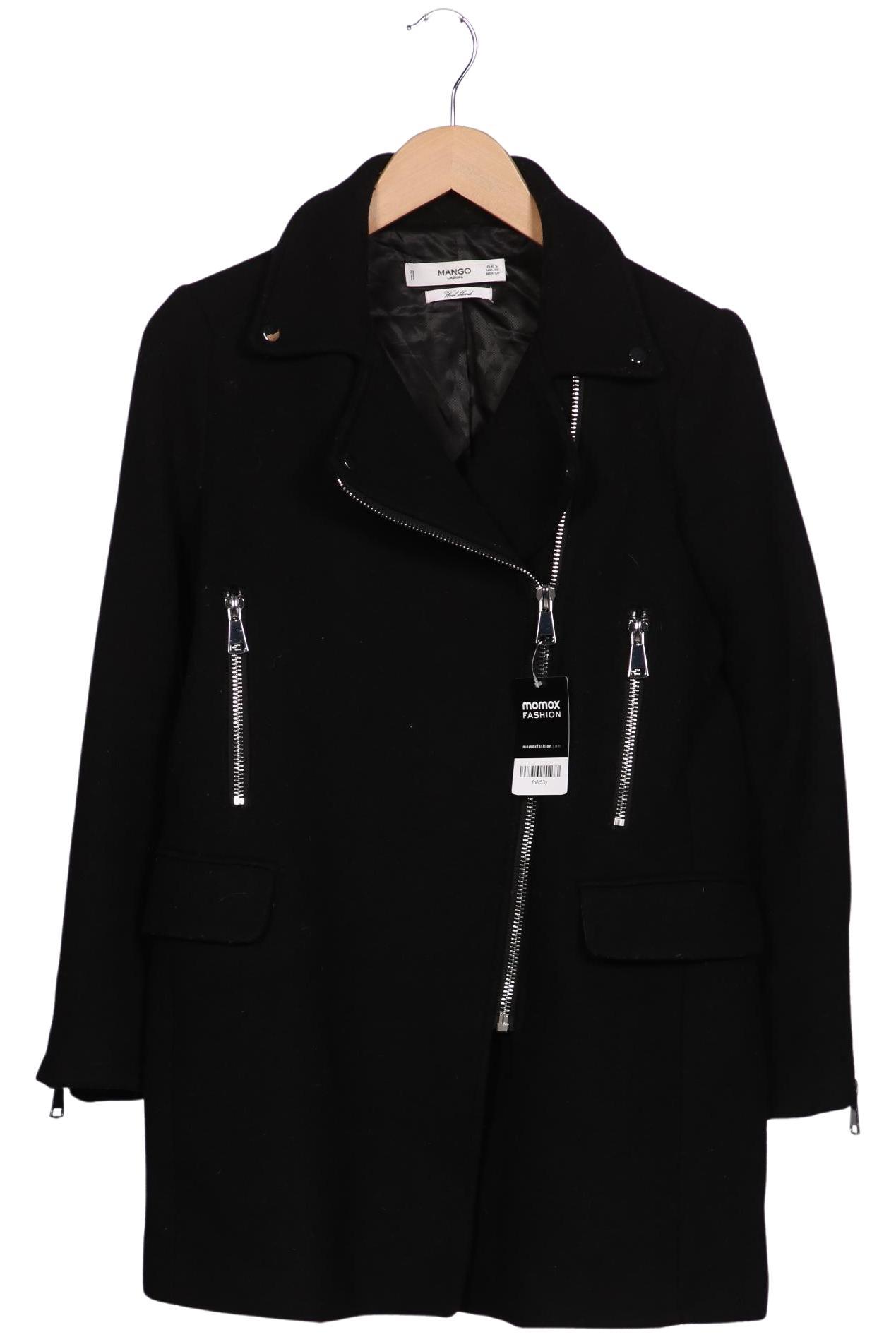 

Mango Damen Mantel, schwarz, Gr. 36