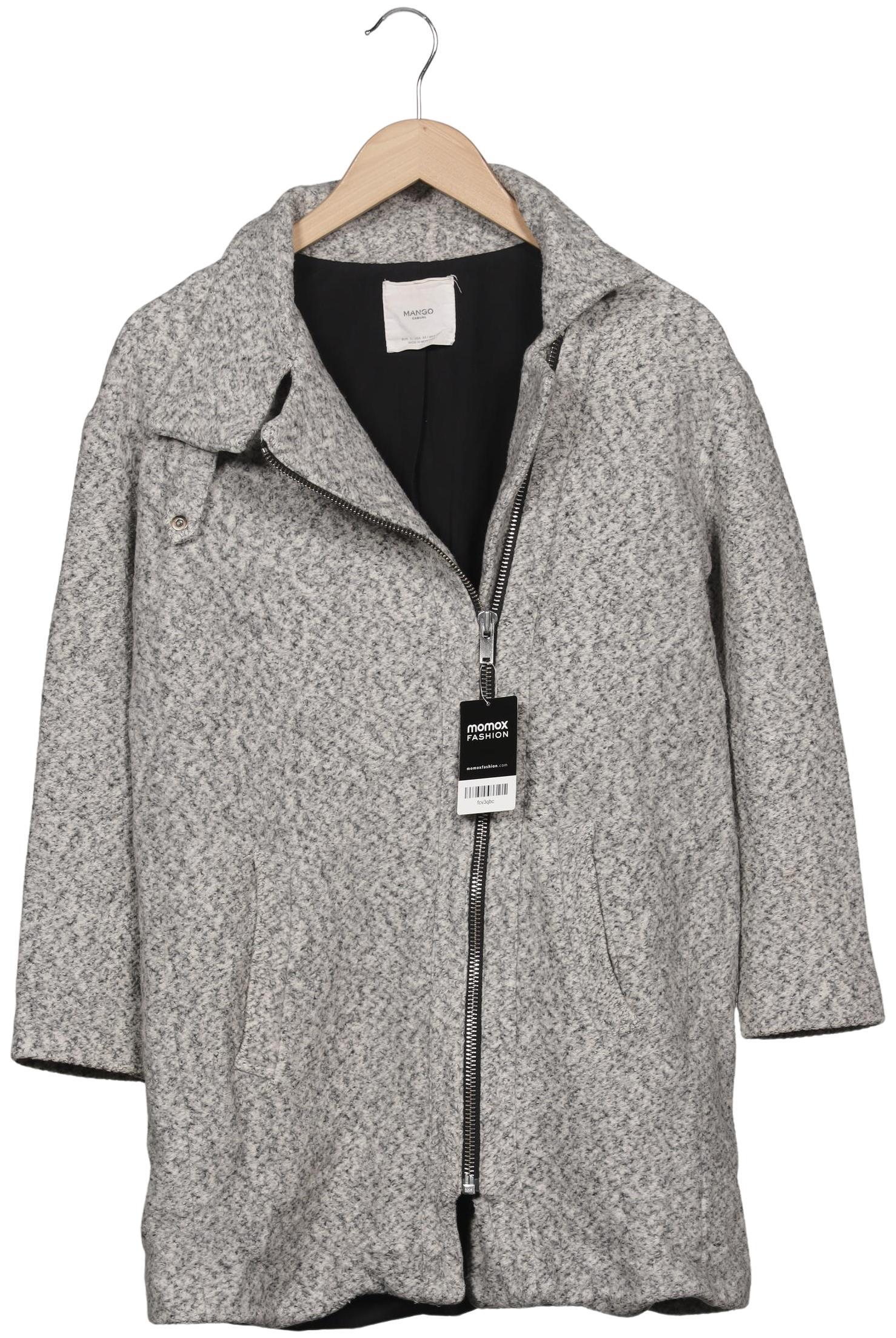 

Mango Damen Mantel, grau, Gr. 36