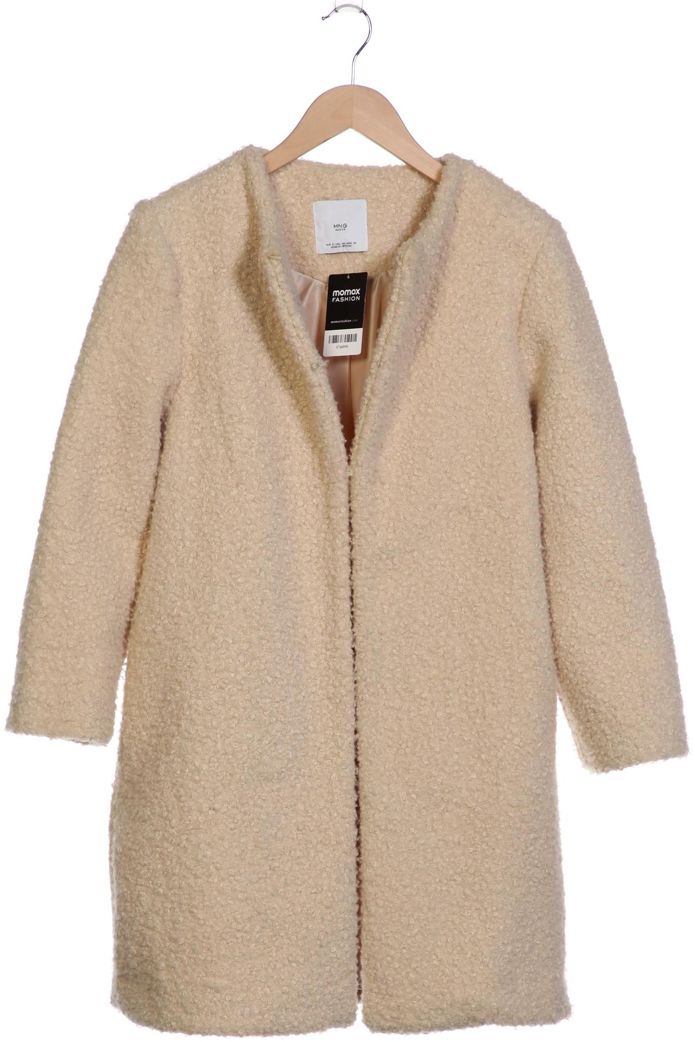 

Mango Damen Mantel, cremeweiß, Gr. 36