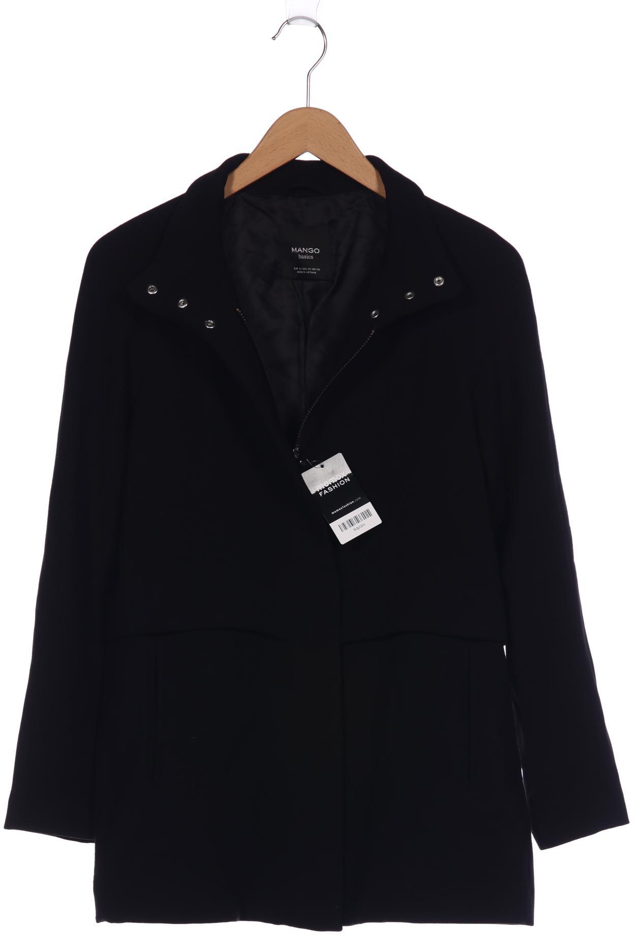 

Mango Damen Mantel, schwarz, Gr. 36