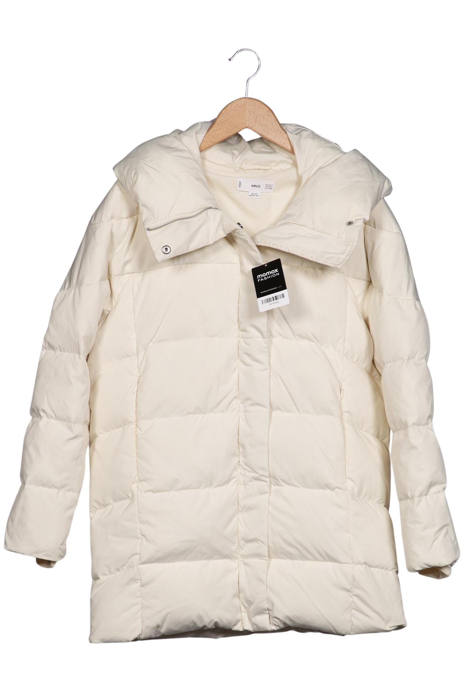 

Mango Damen Mantel, cremeweiß, Gr. 34