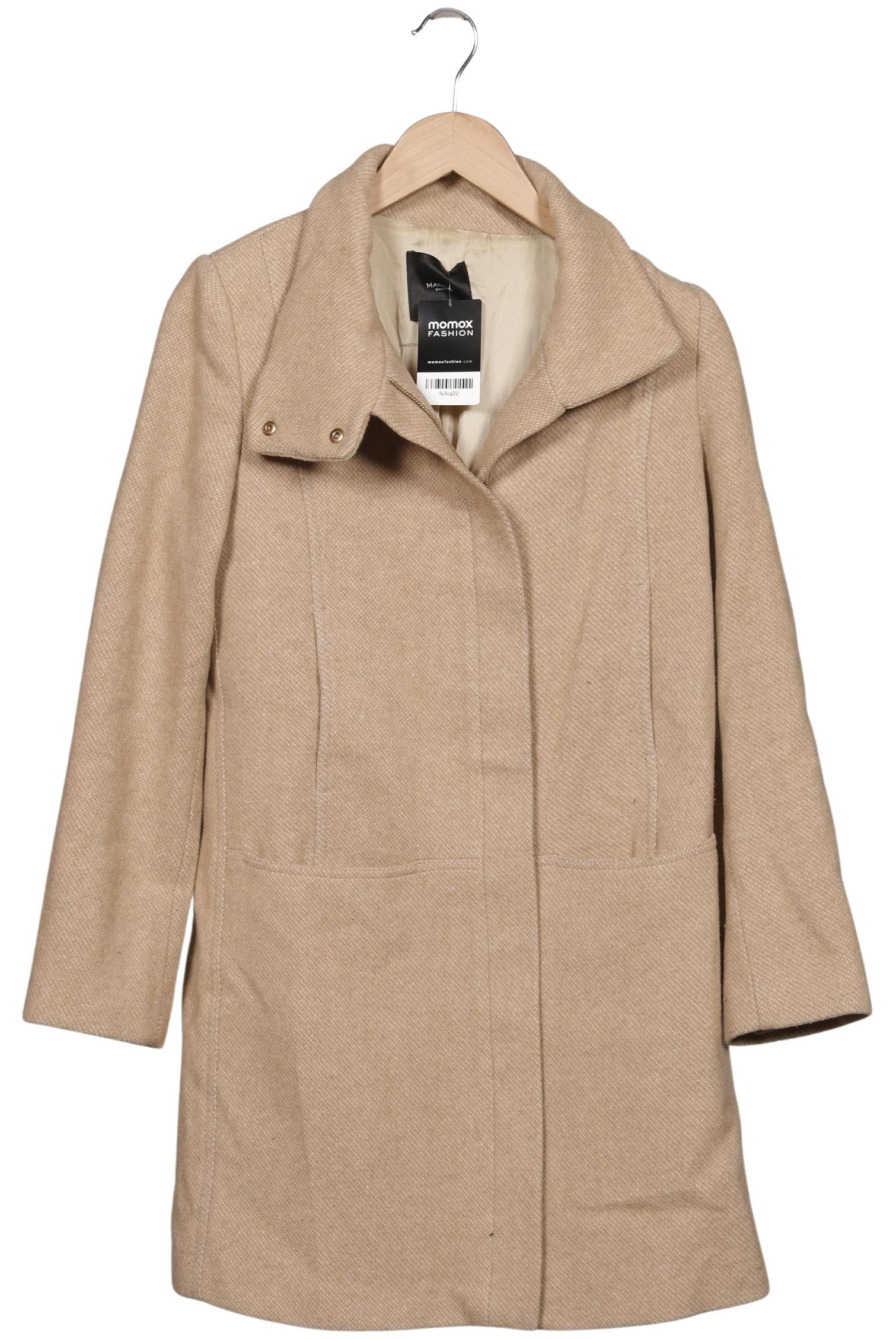 

Mango Damen Mantel, beige, Gr. 36