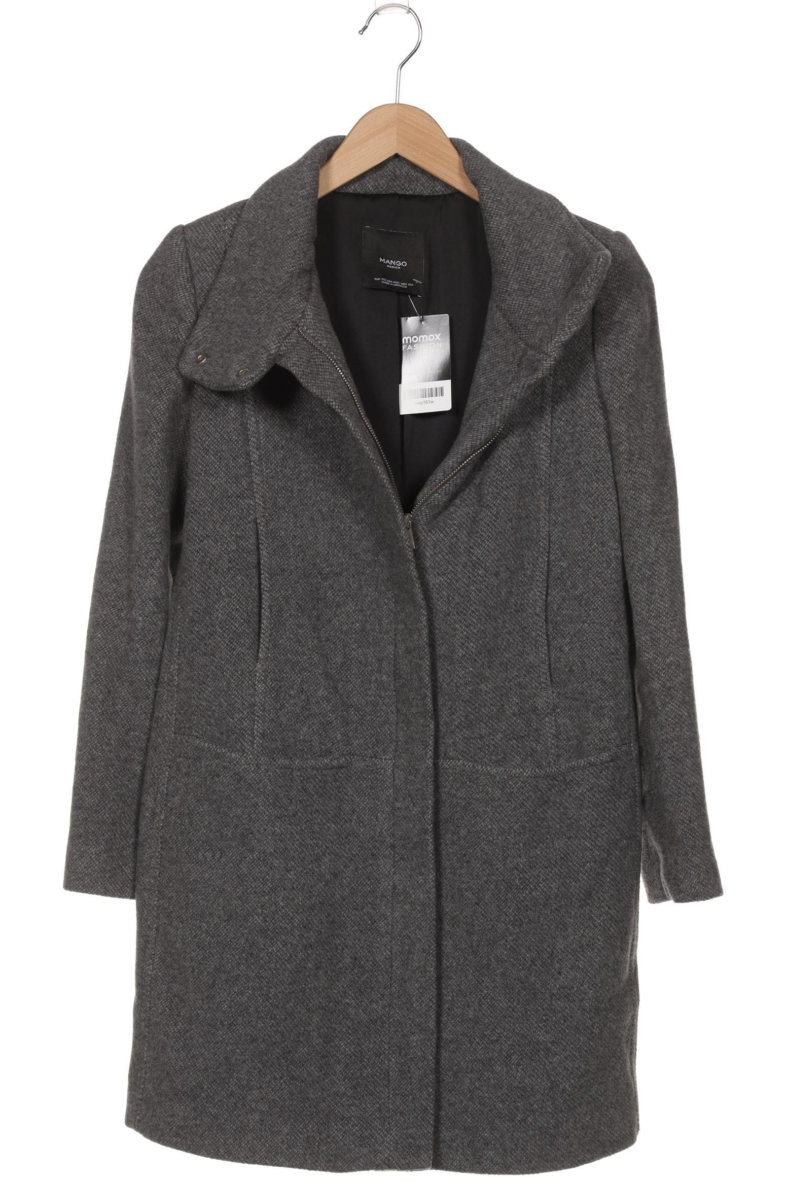 

Mango Damen Mantel, grau, Gr. 34