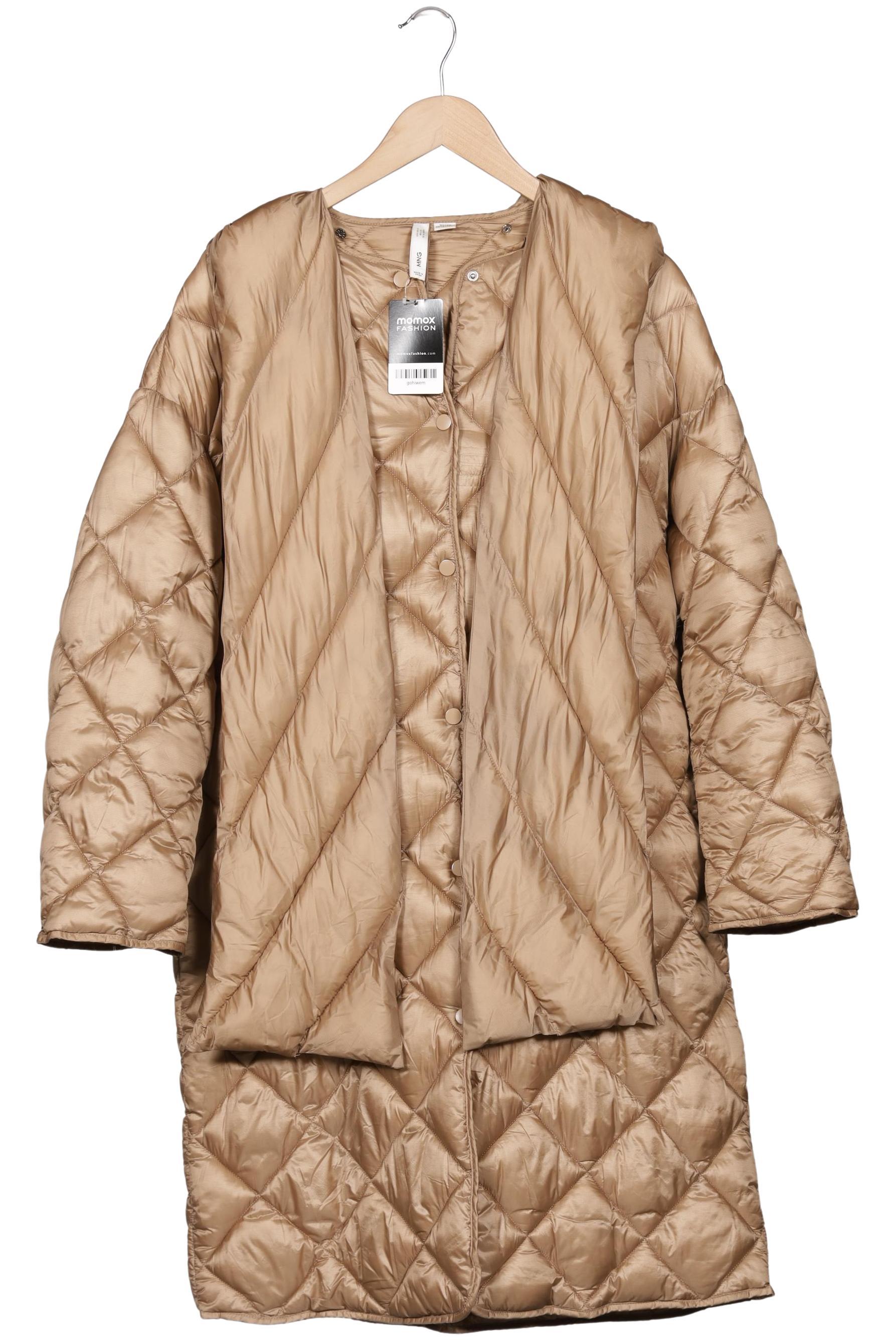 

Mango Damen Mantel, beige, Gr. 36