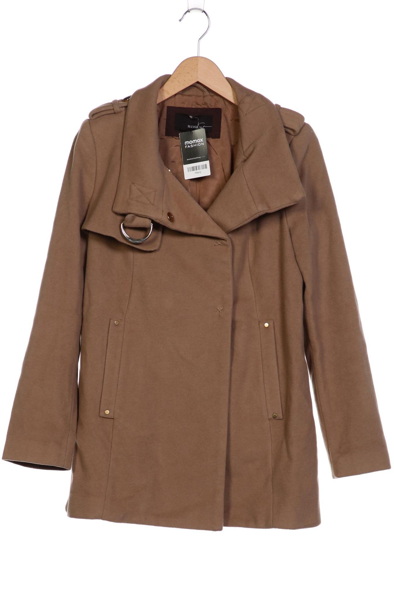 

Mango Damen Mantel, braun, Gr. 38