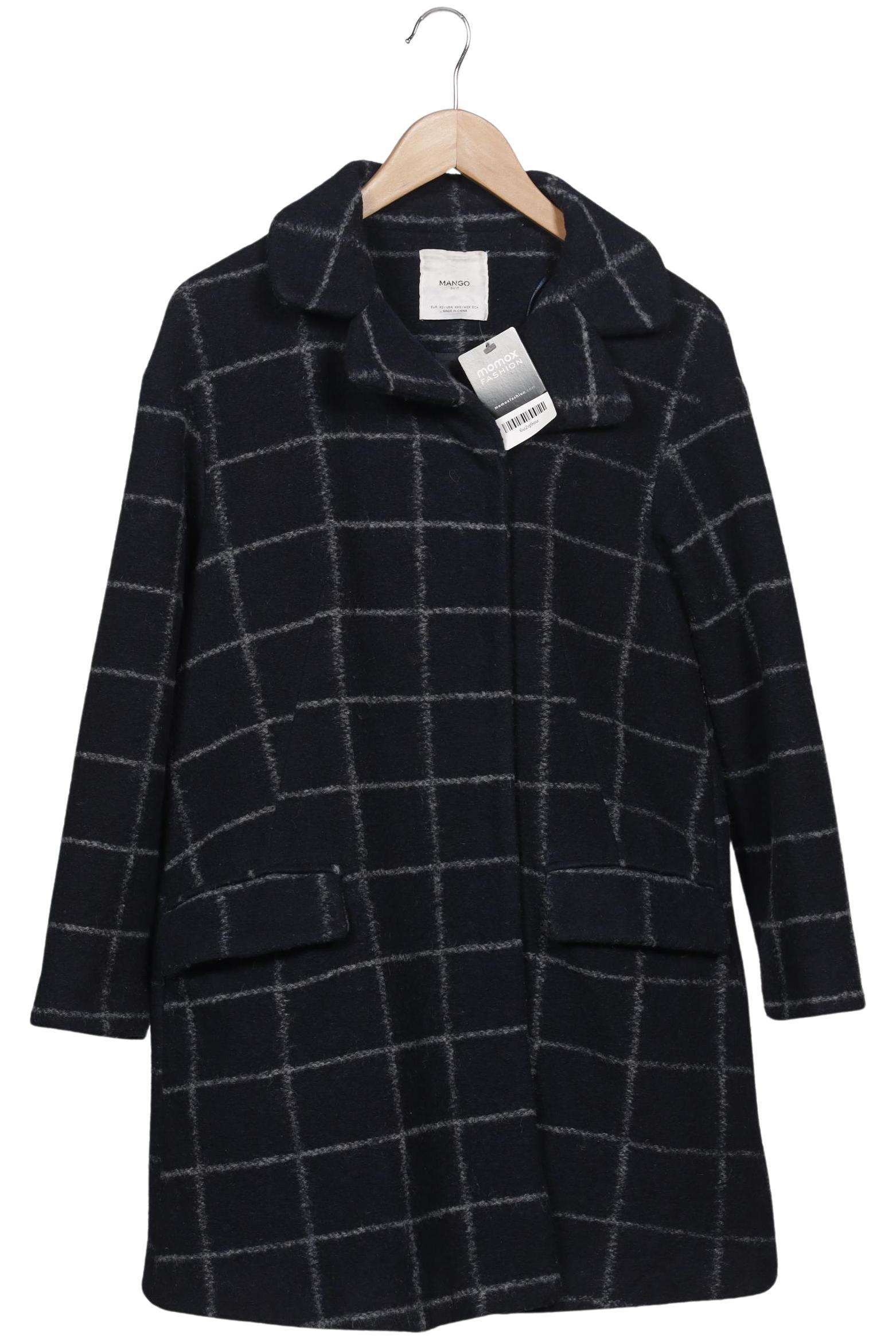 

Mango Damen Mantel, marineblau, Gr. 34