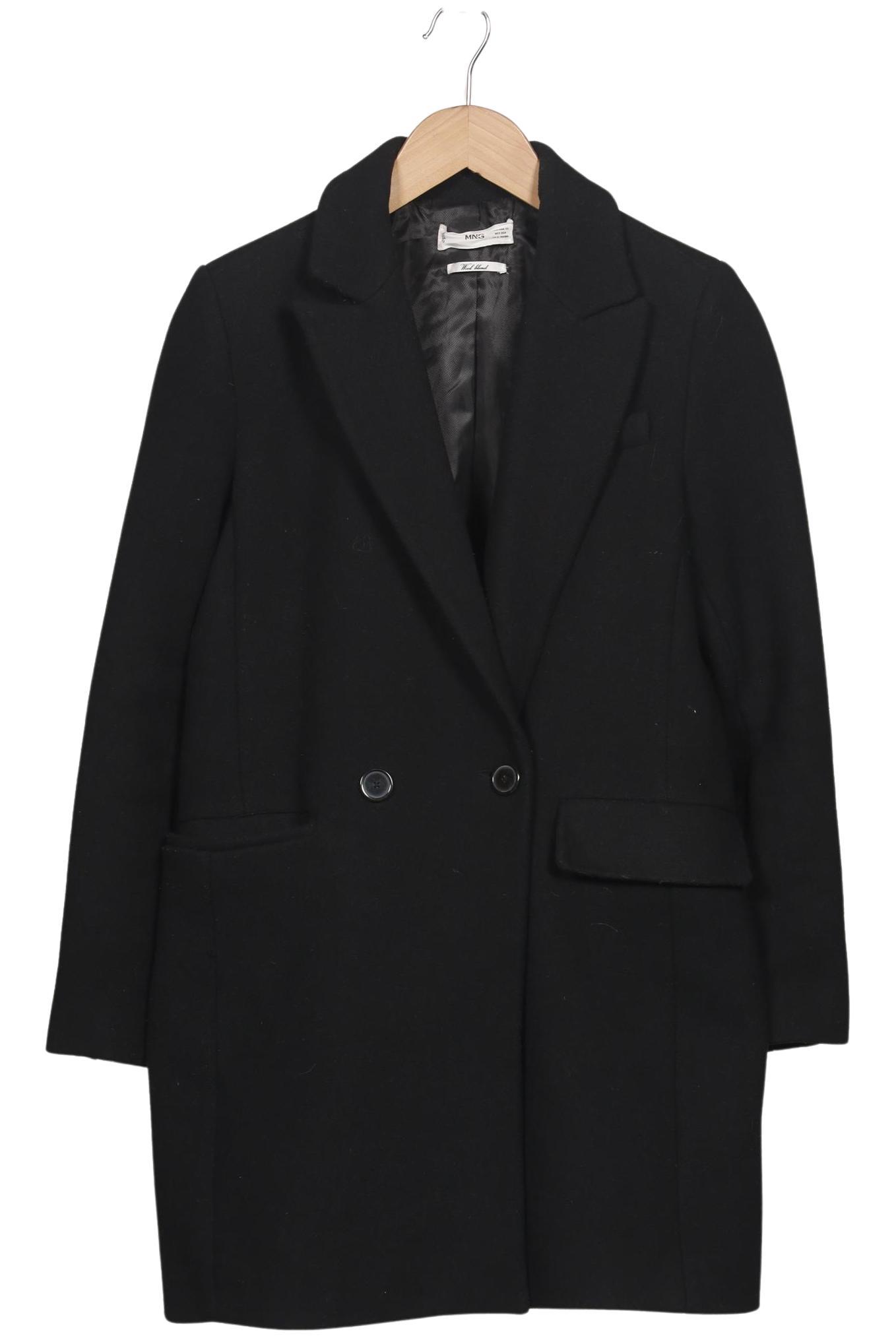 

Mango Damen Mantel, schwarz, Gr. 34