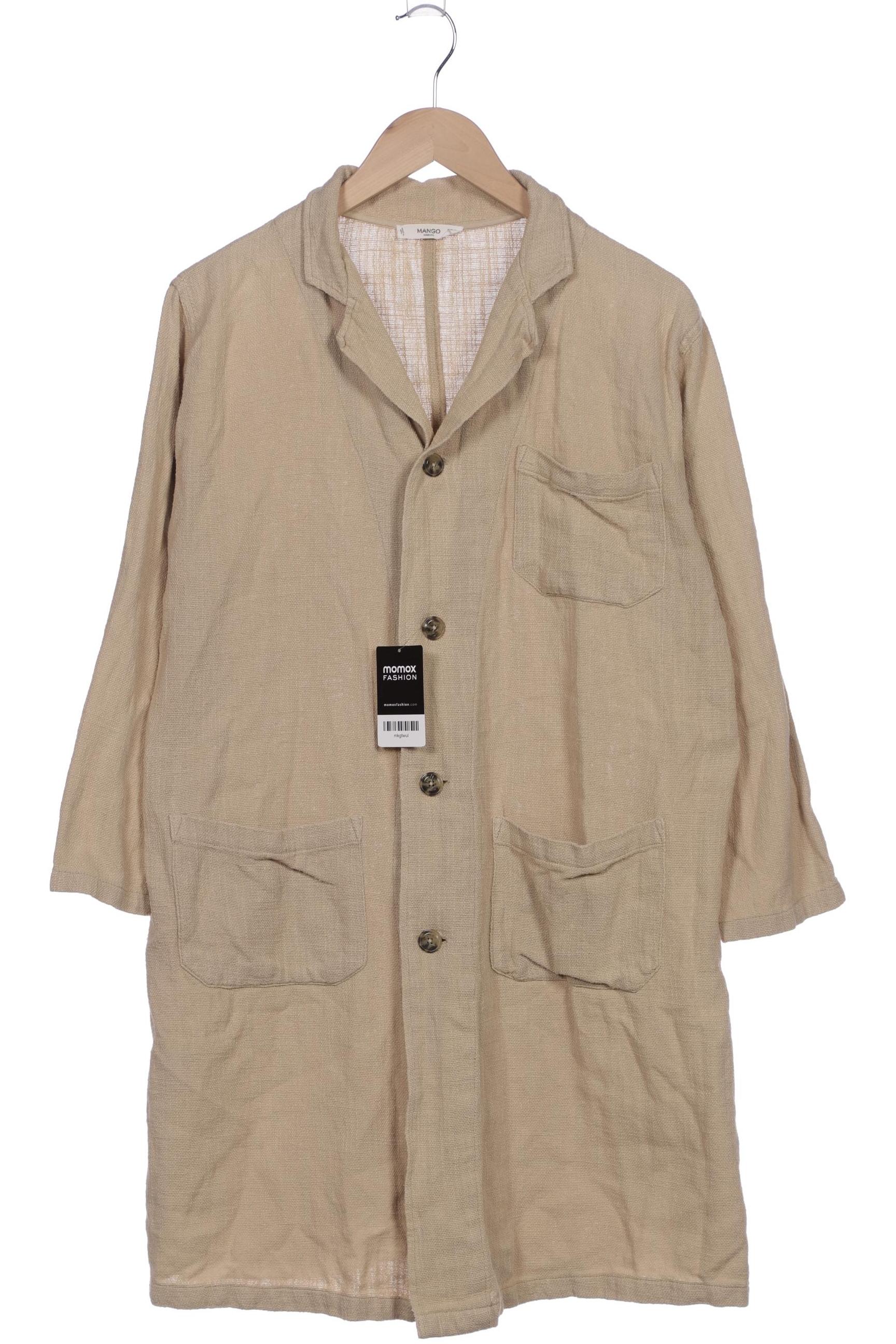 

Mango Damen Mantel, beige, Gr. 38