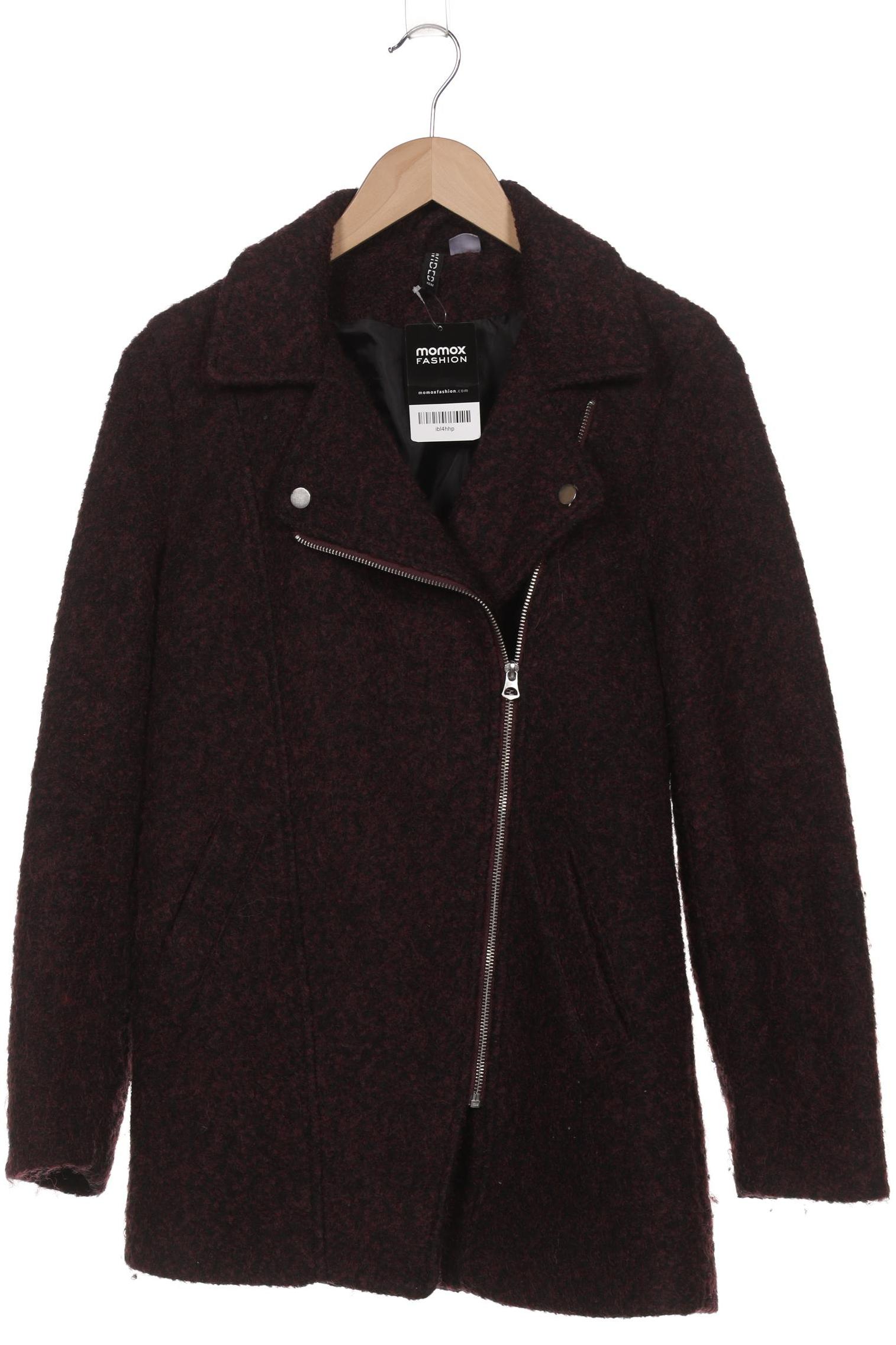

Mango Damen Mantel, bordeaux, Gr. 38