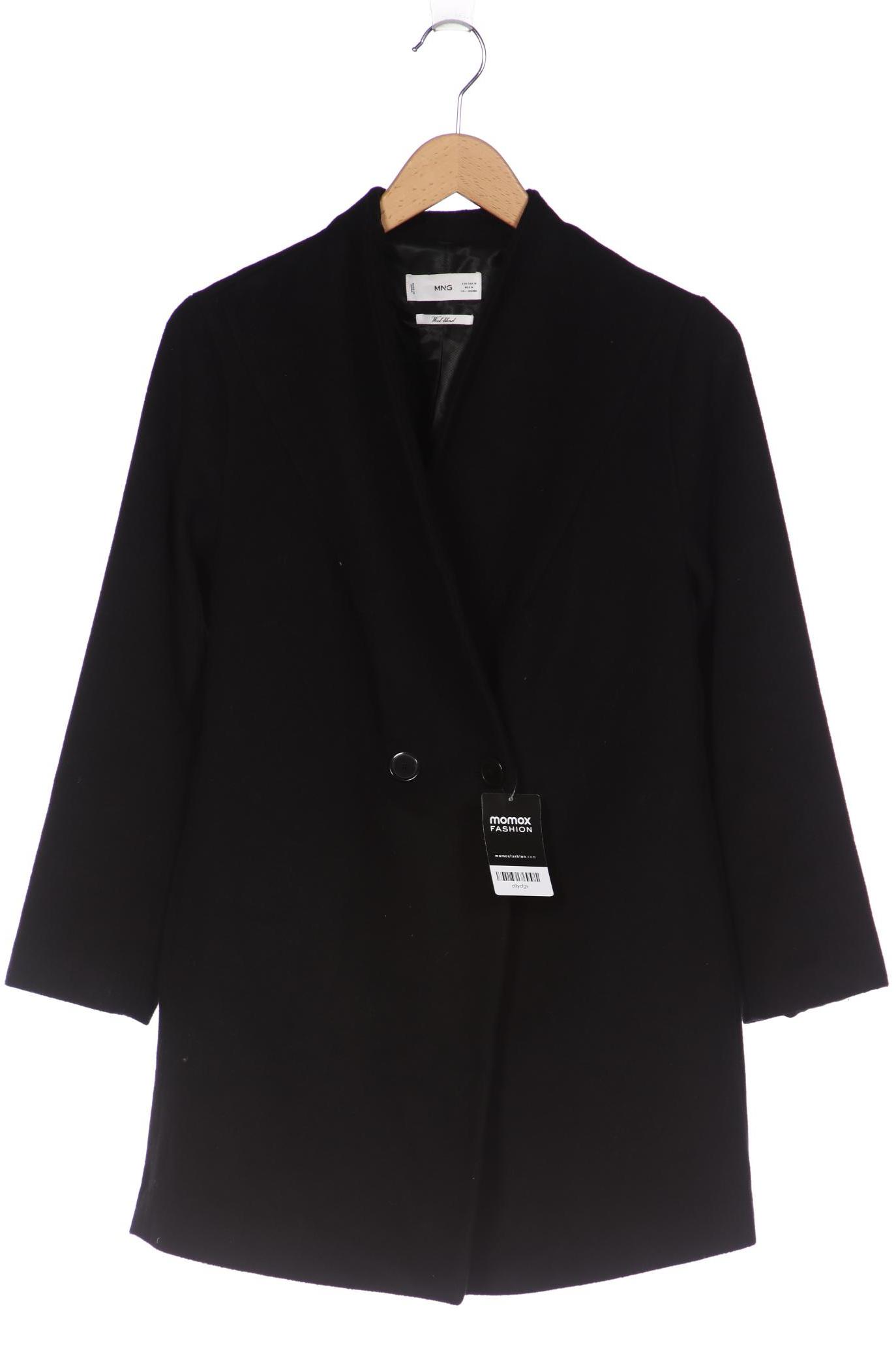 

MANGO Damen Mantel, schwarz