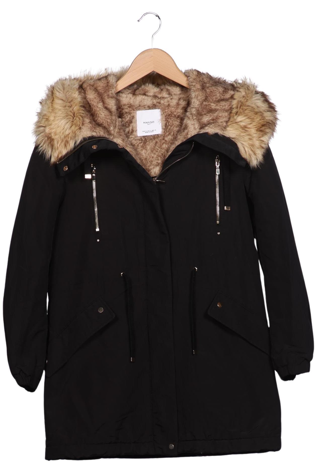 

Mango Damen Mantel, schwarz, Gr. 38