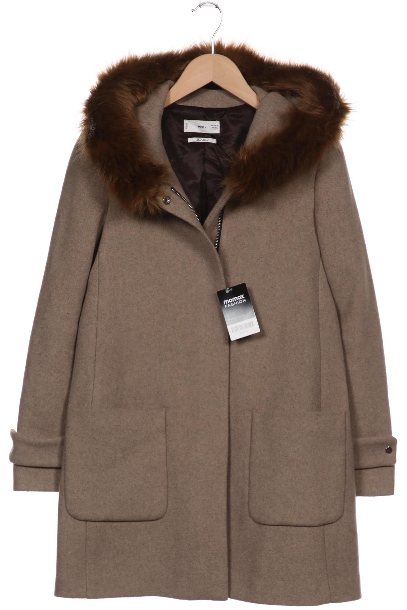 

Mango Damen Mantel, beige, Gr. 34