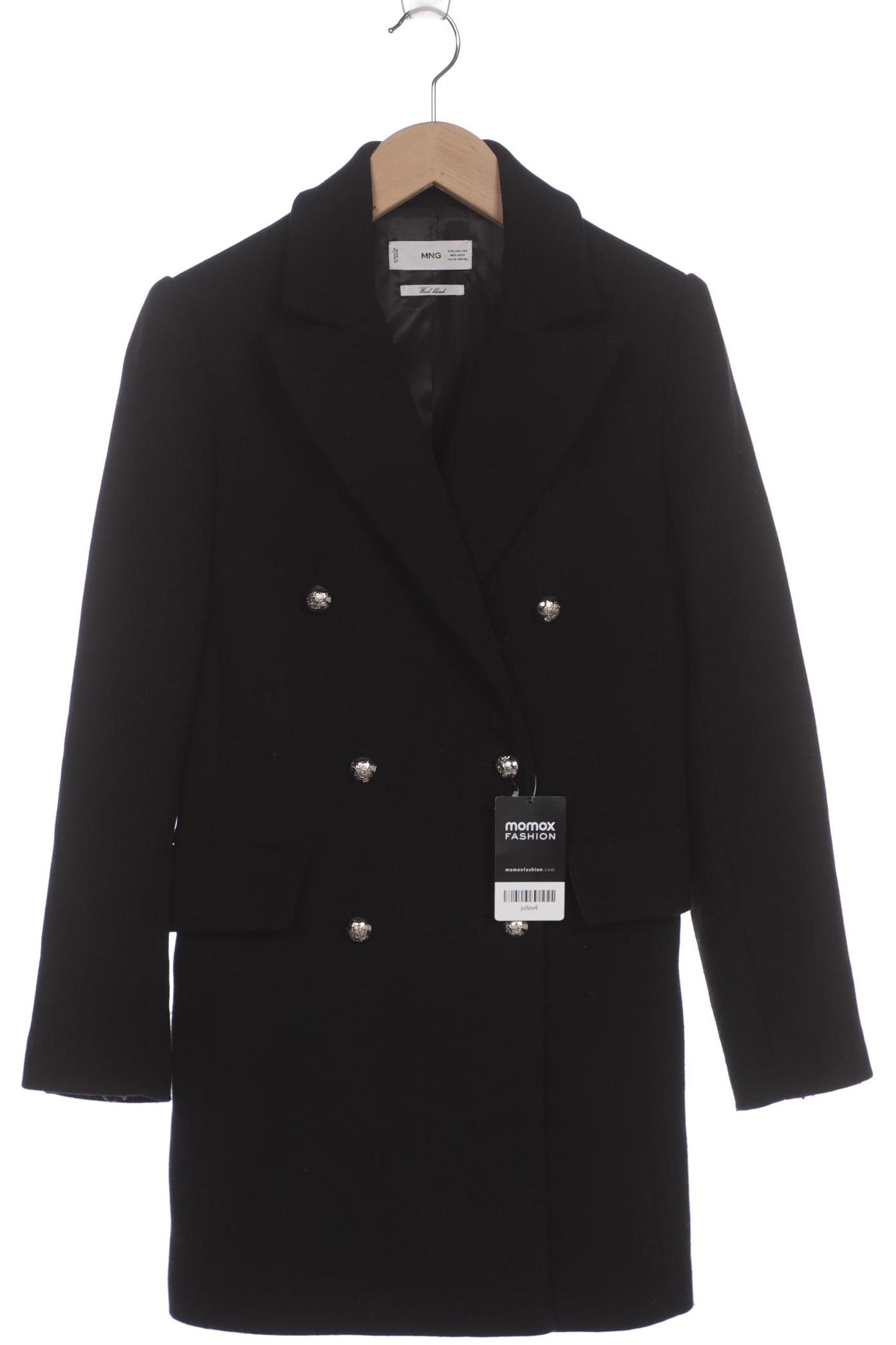 

Mango Damen Mantel, schwarz, Gr. 32