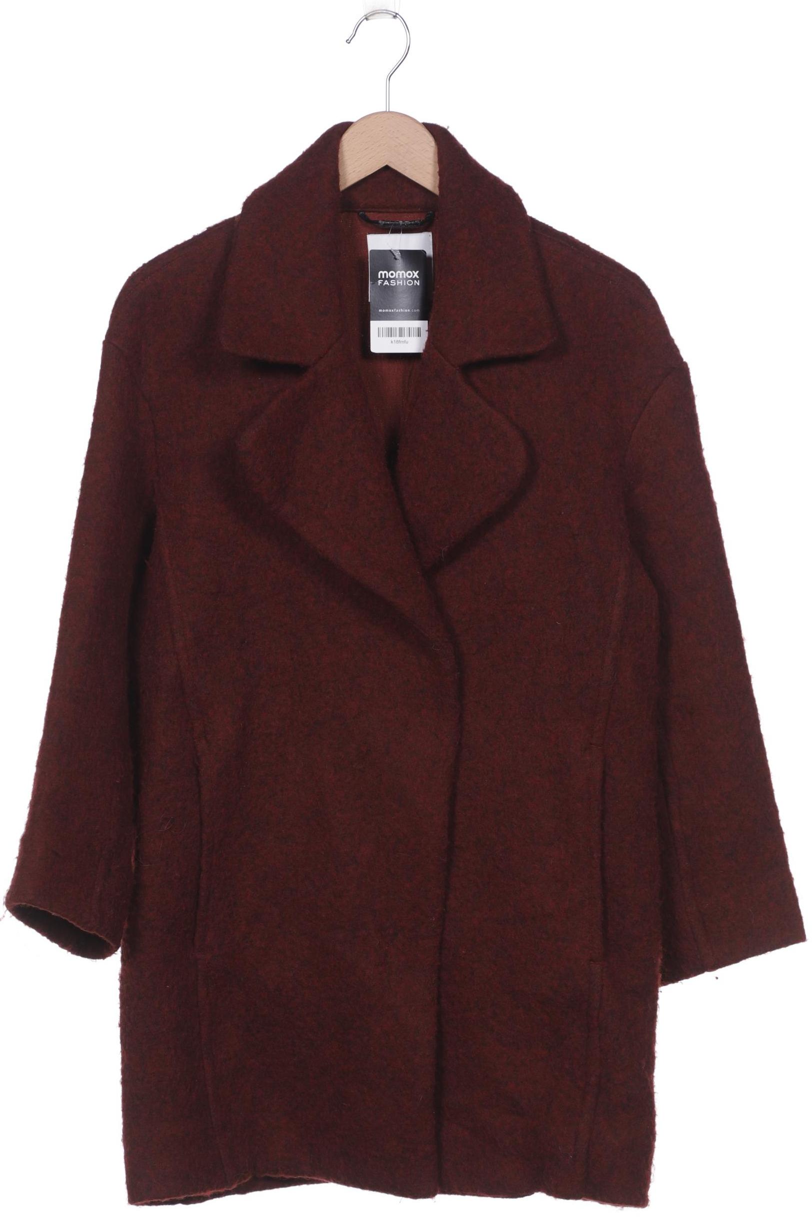 

Mango Damen Mantel, bordeaux, Gr. 38