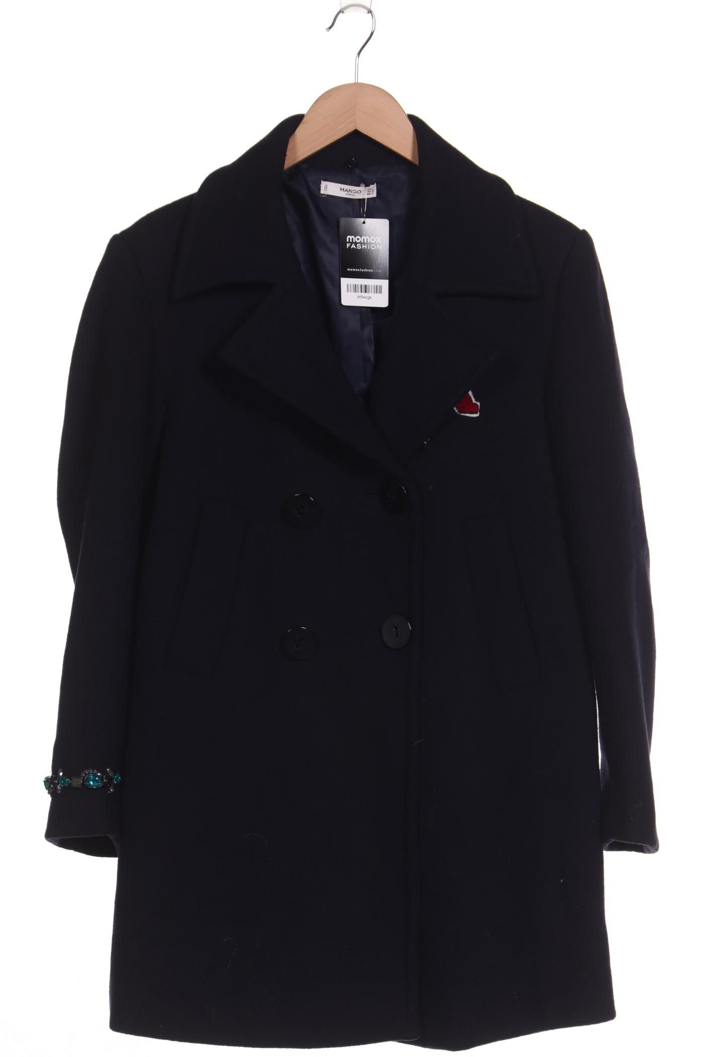 

Mango Damen Mantel, marineblau, Gr. 42