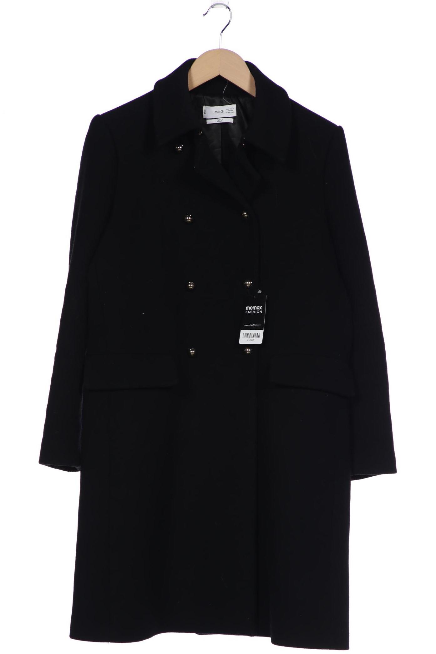 

MANGO Damen Mantel, schwarz