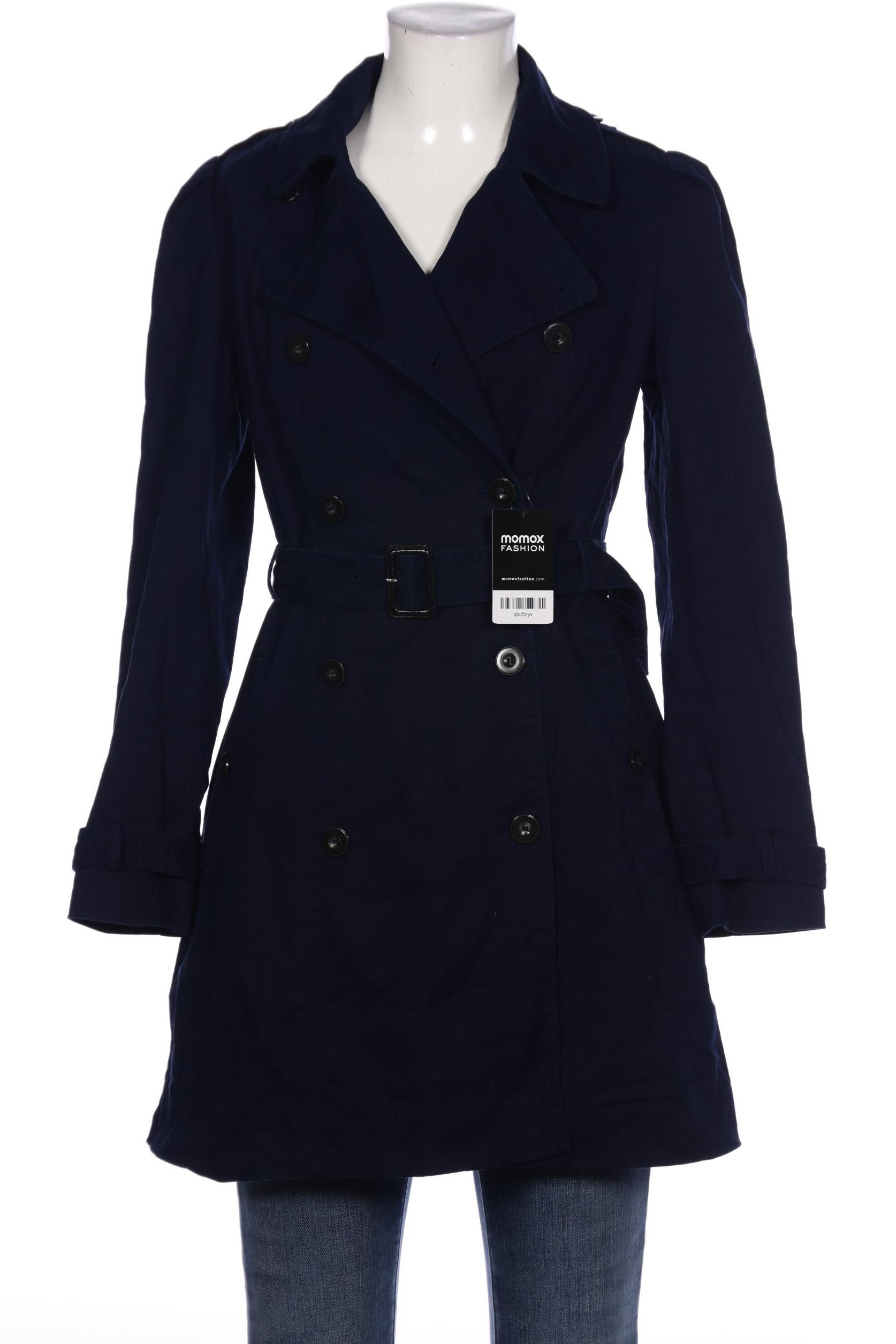 

MANGO Damen Mantel, marineblau
