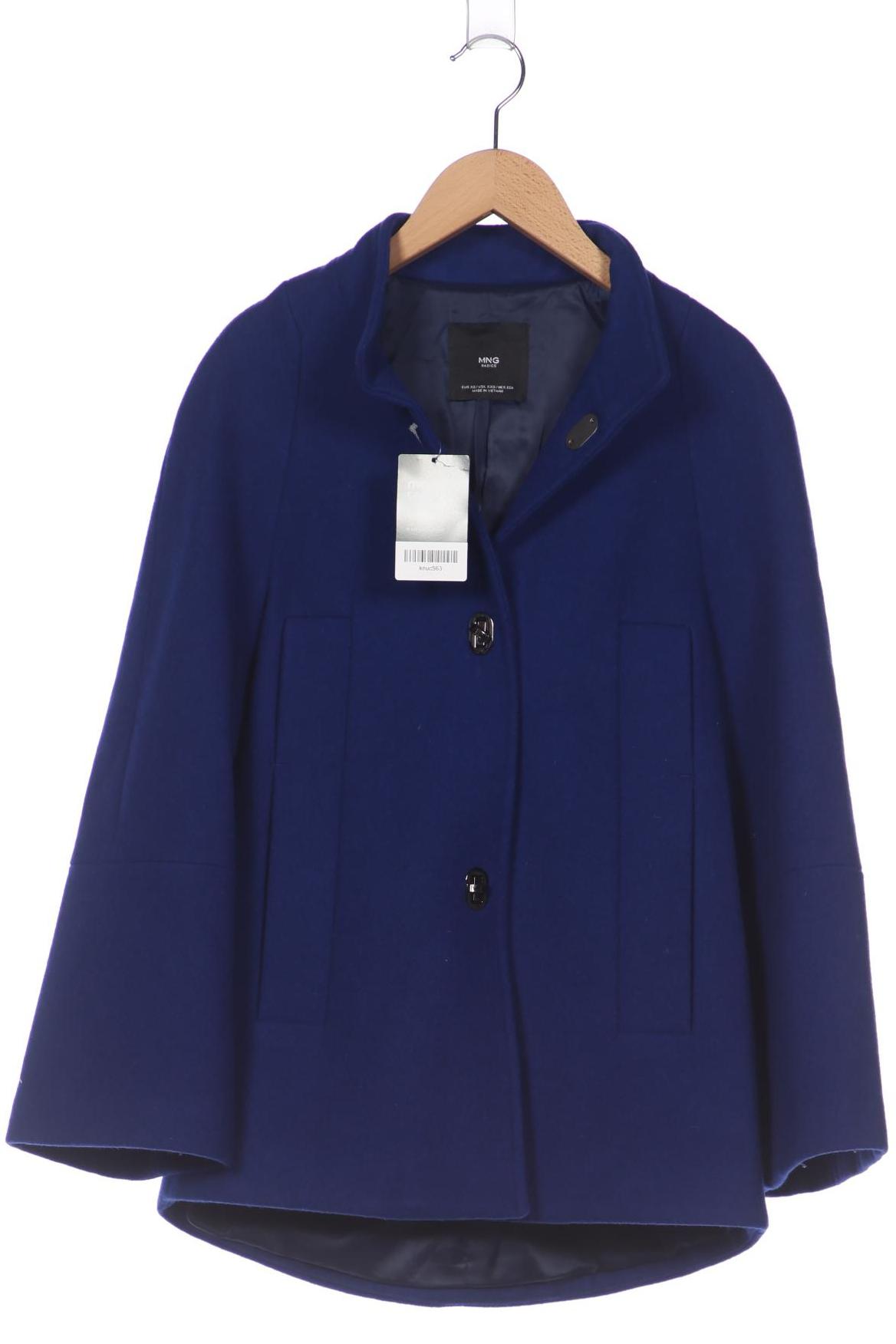 

Mango Damen Mantel, marineblau, Gr. 34