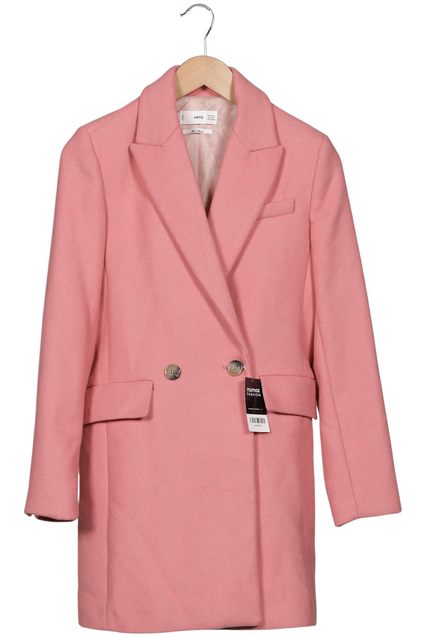 

Mango Damen Mantel, pink, Gr. 34