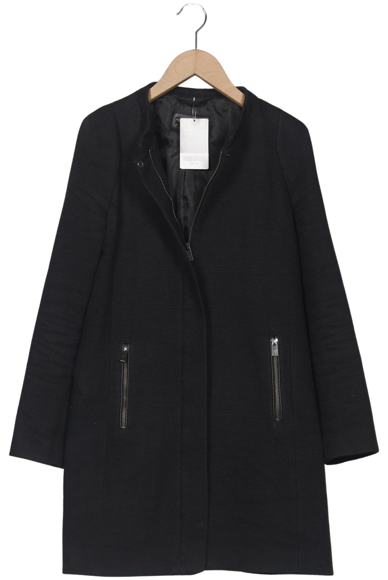 

Mango Damen Mantel, schwarz, Gr. 34