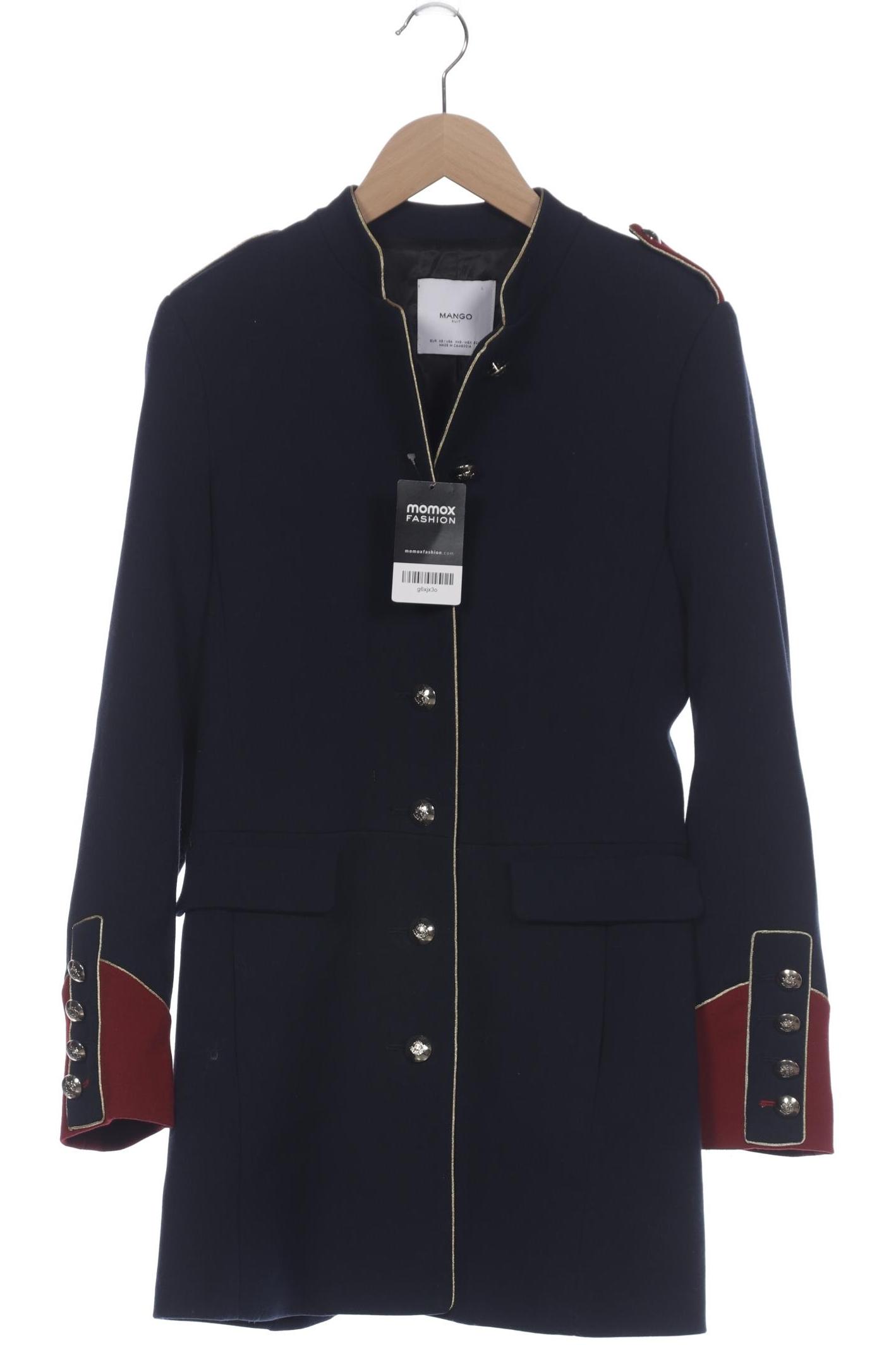 

Mango Damen Mantel, marineblau, Gr. 34
