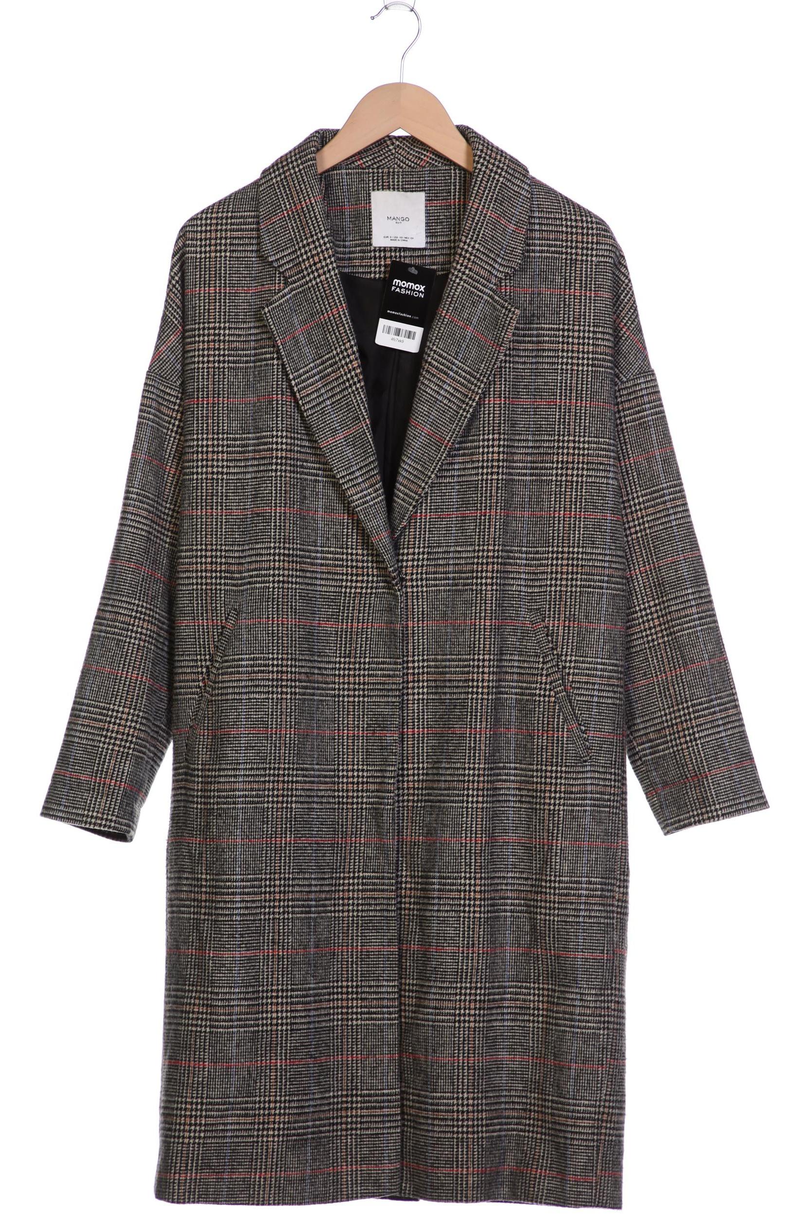

MANGO Damen Mantel, grau