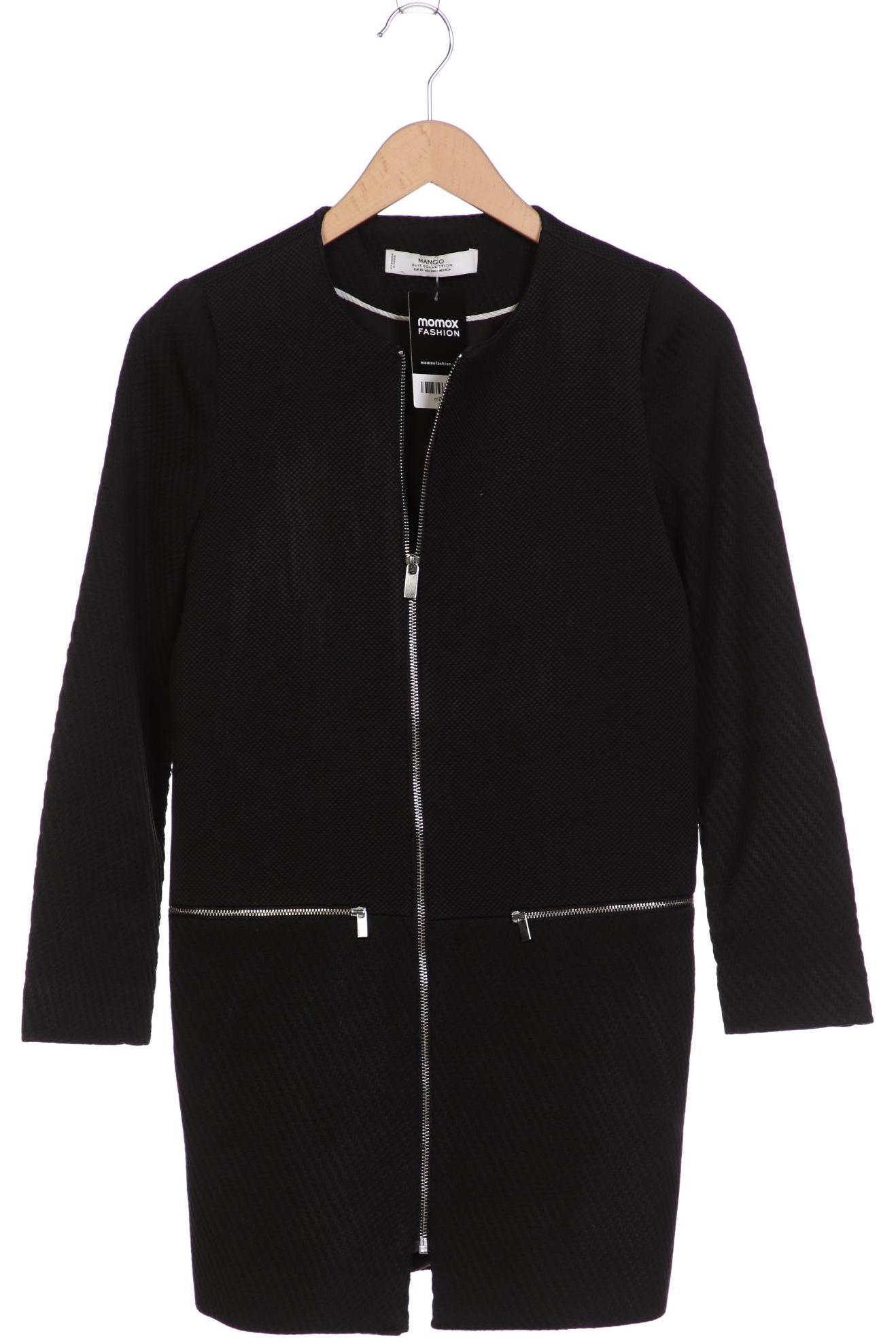 

MANGO Damen Mantel, schwarz