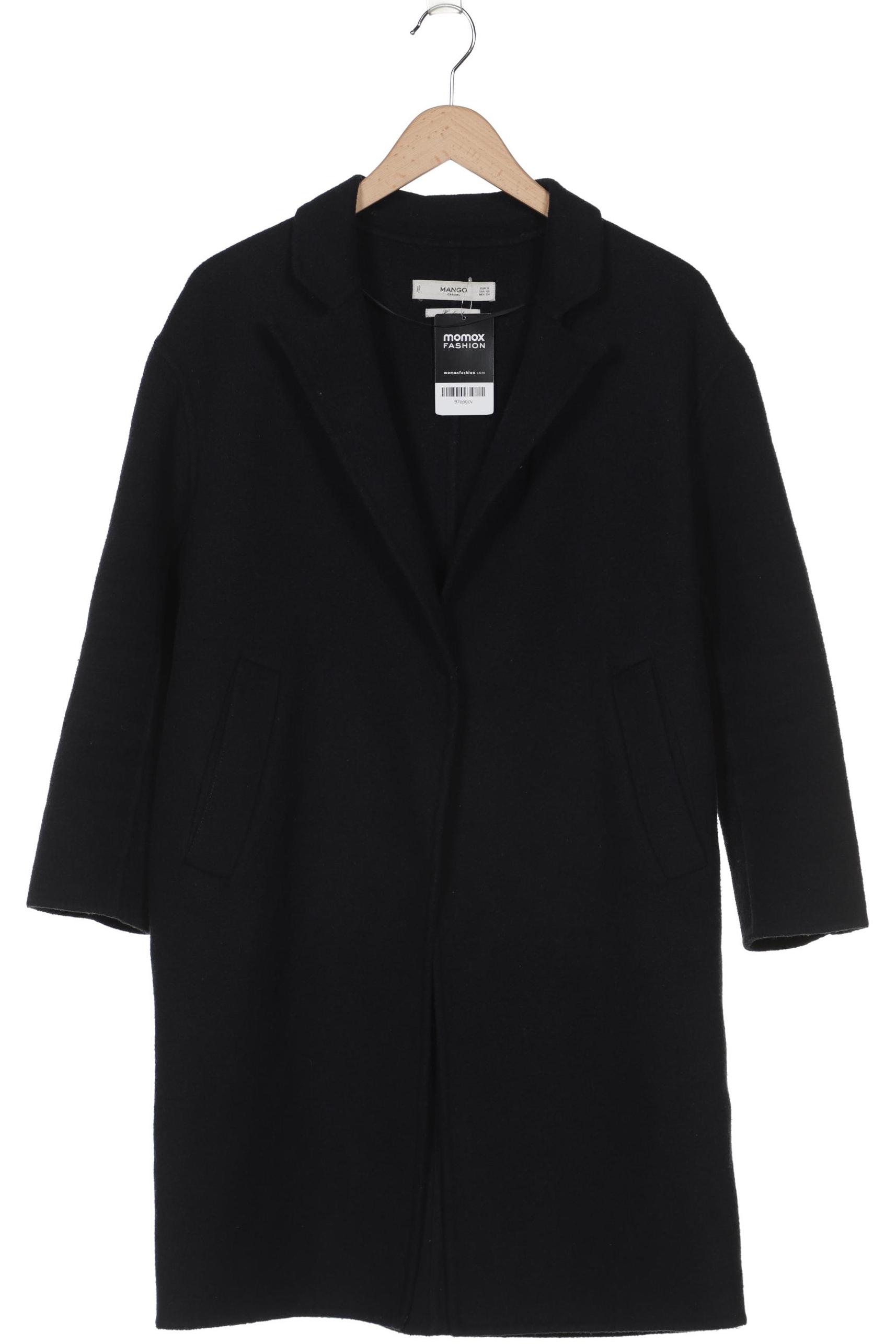 

MANGO Damen Mantel, marineblau