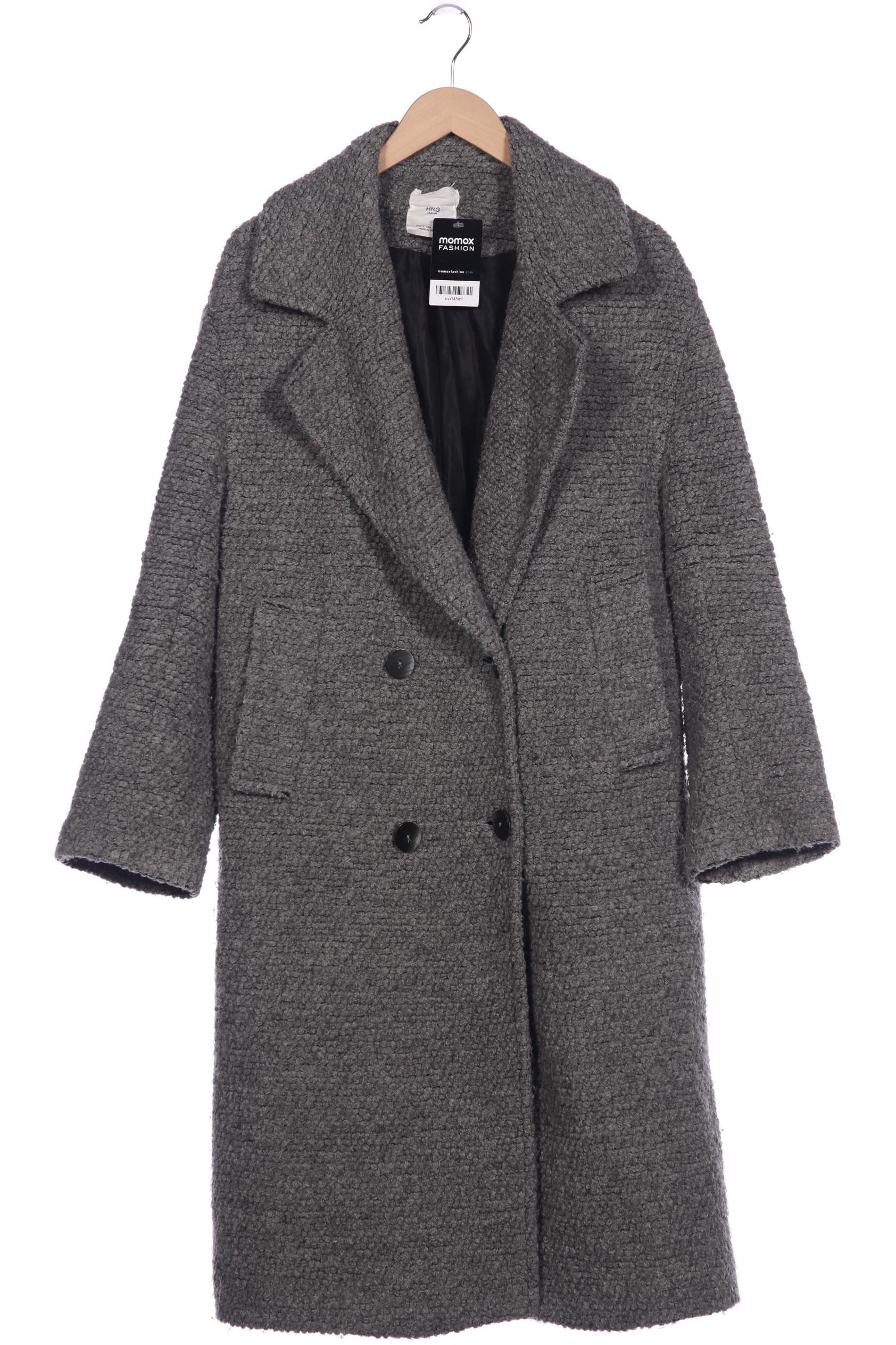 

Mango Damen Mantel, grau, Gr. 42