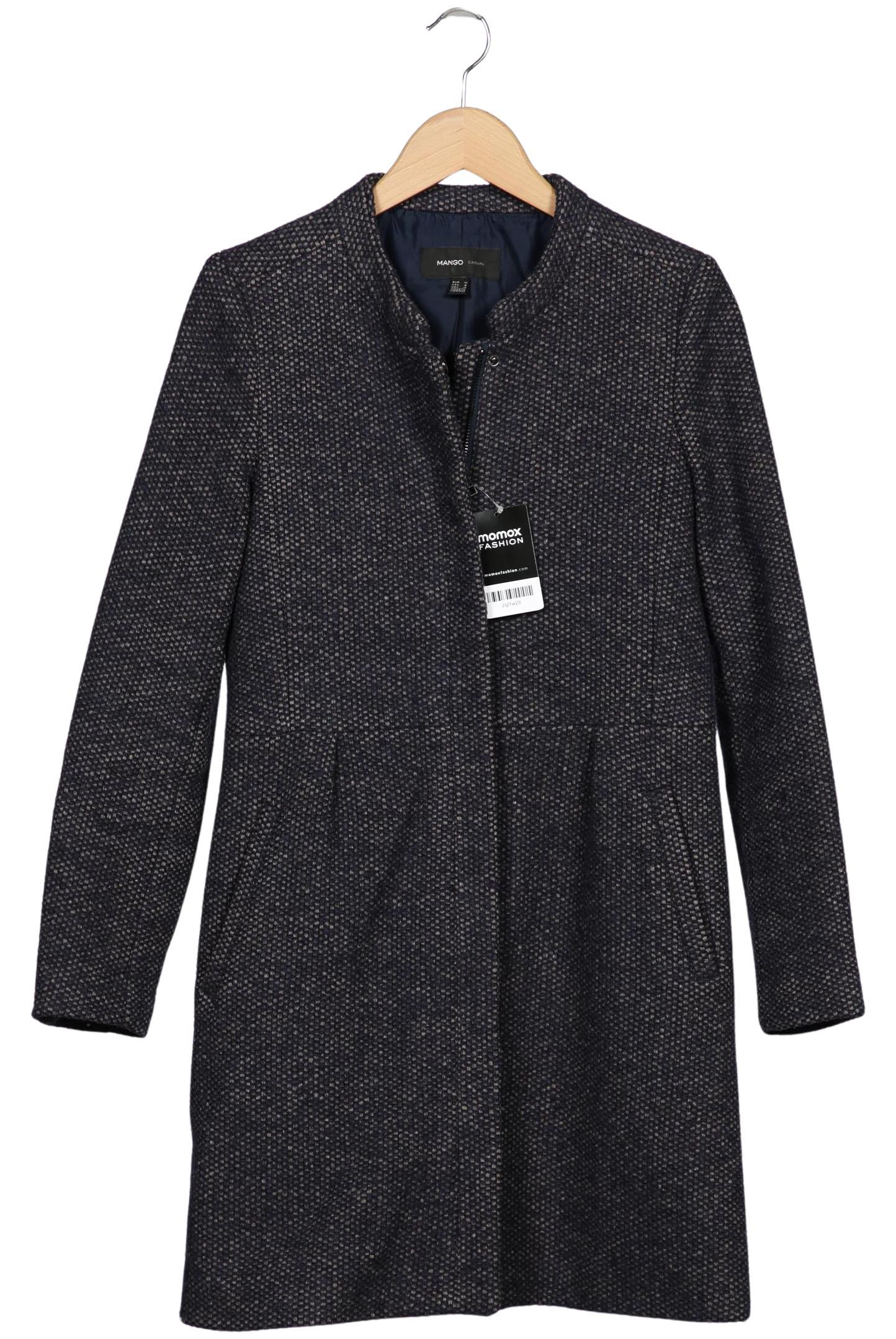 

Mango Damen Mantel, marineblau, Gr. 38