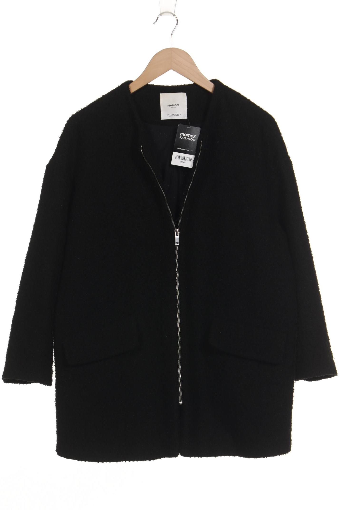 

Mango Damen Mantel, schwarz, Gr. 42