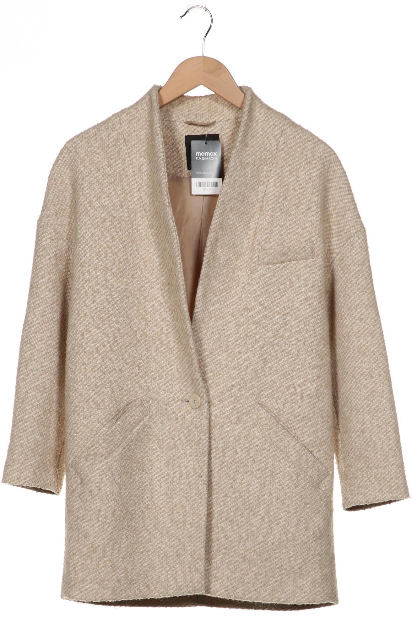 

Mango Damen Mantel, beige, Gr. 34