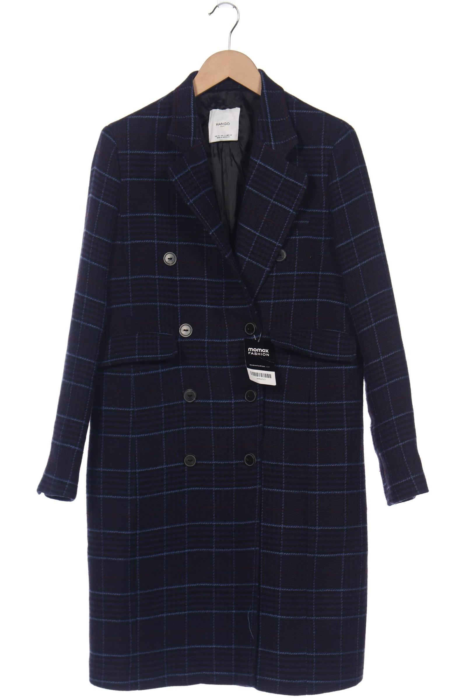 

Mango Damen Mantel, marineblau, Gr. 38