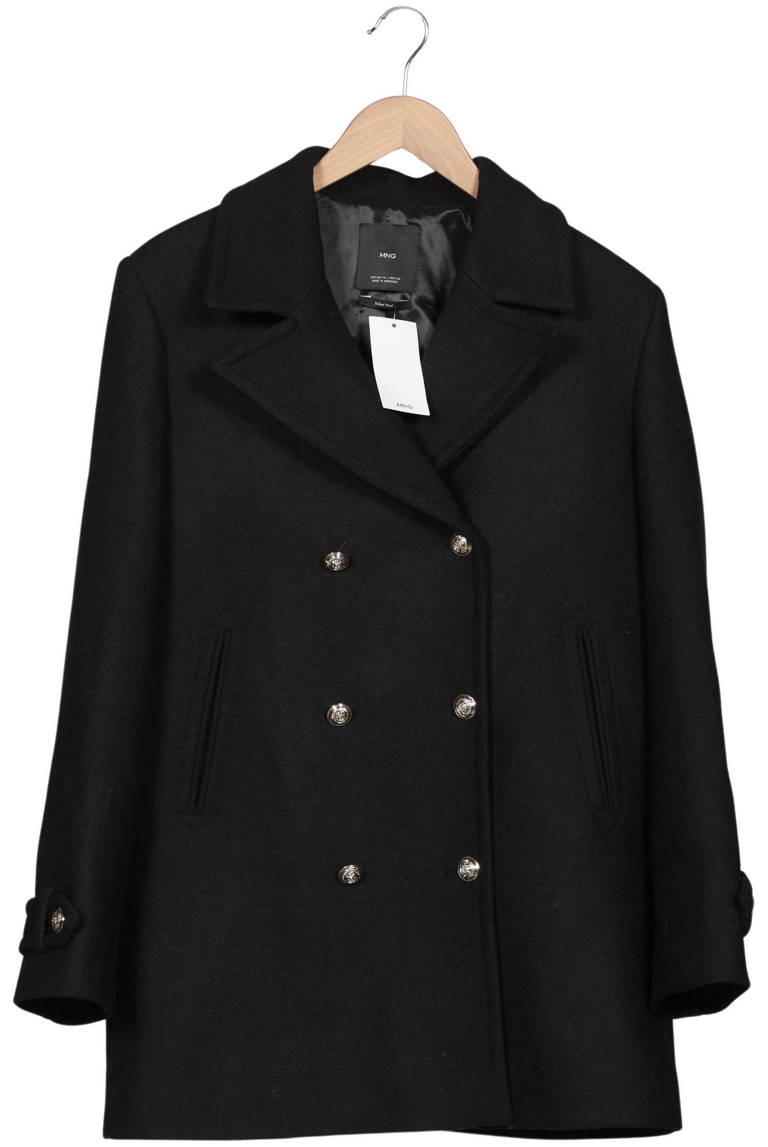 

Mango Damen Mantel, schwarz, Gr. 44