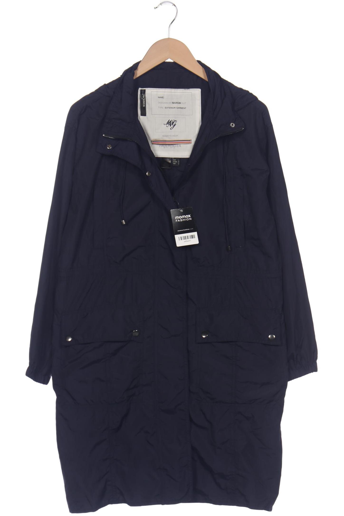 

Mango Damen Mantel, marineblau, Gr. 38