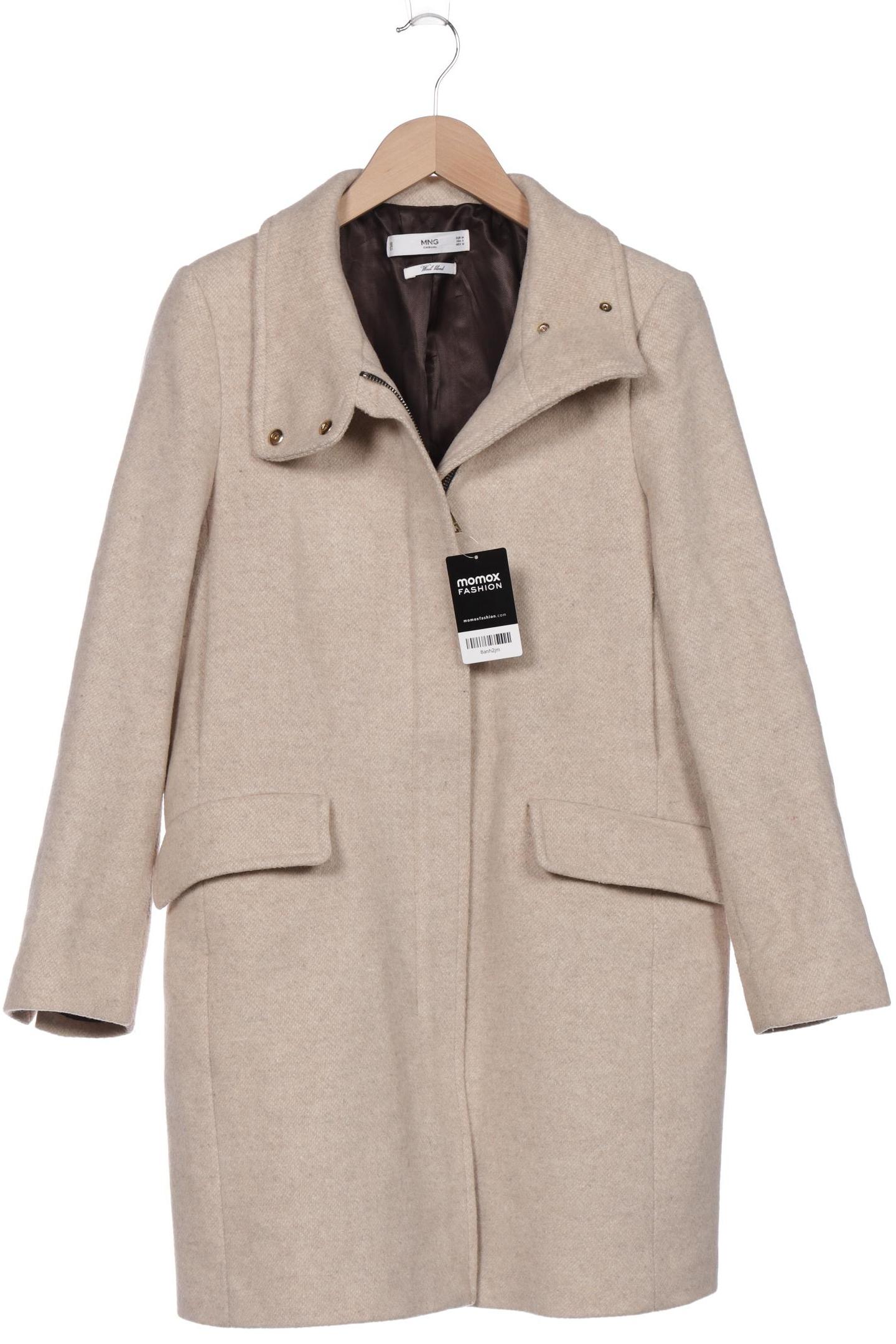 

Mango Damen Mantel, beige, Gr. 38